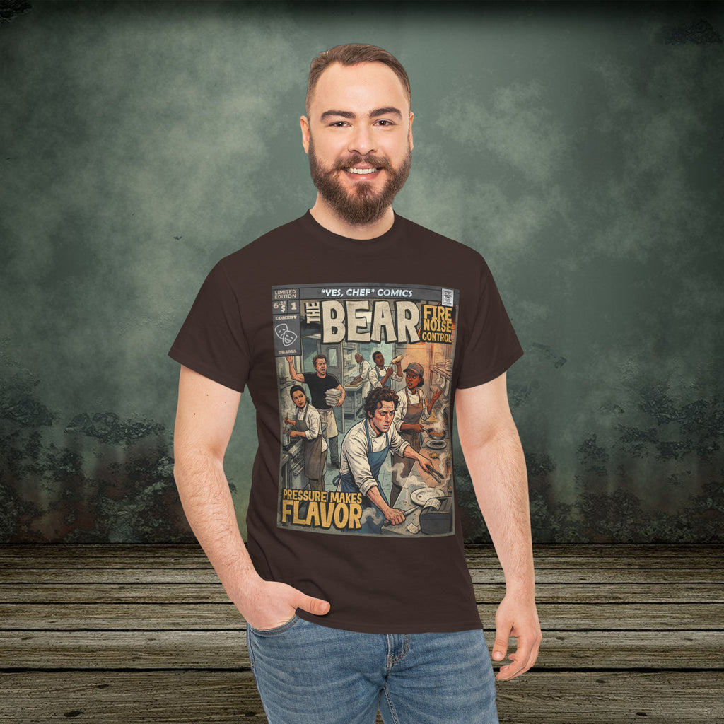 Fire, Noise, Control - Vintage Retro TV Series T-Shirt - SukiPrime