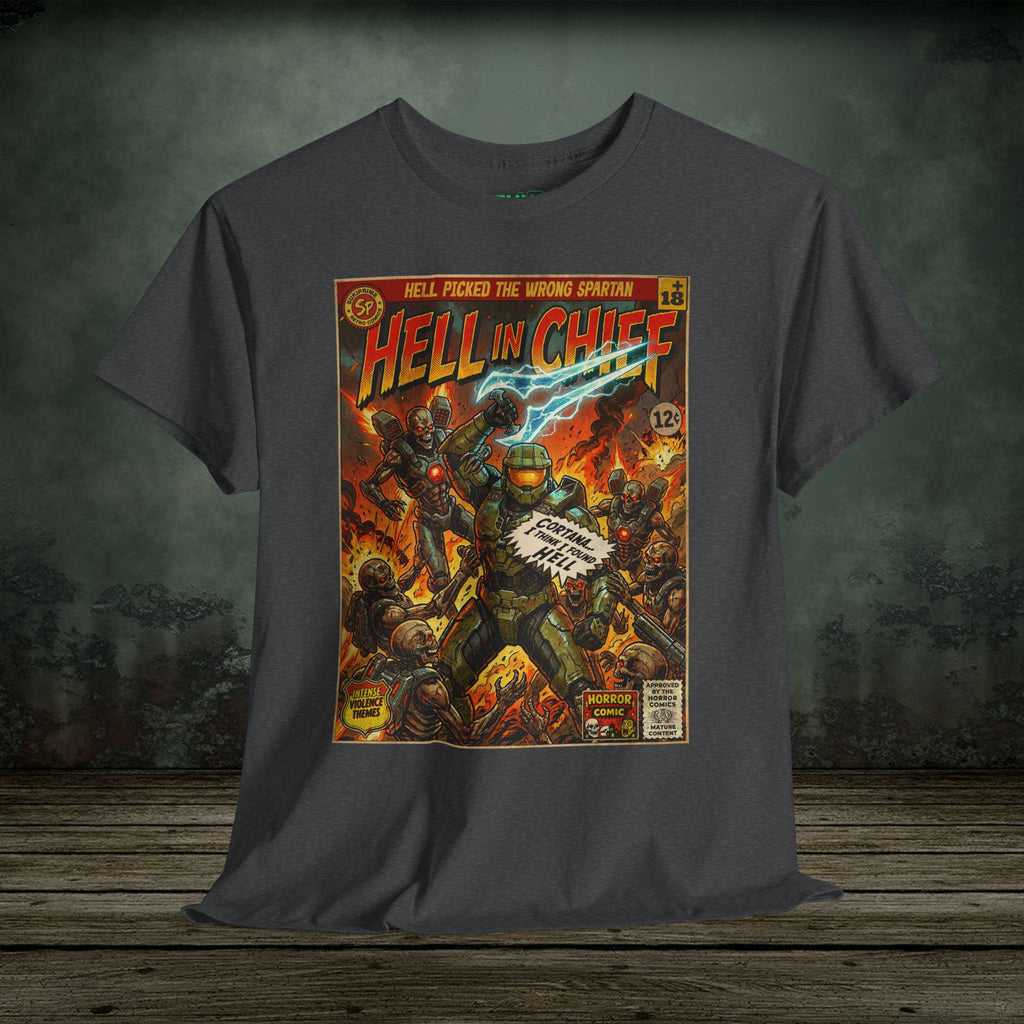 Hell in Chief | Vintage Retro Gaming T-Shirt