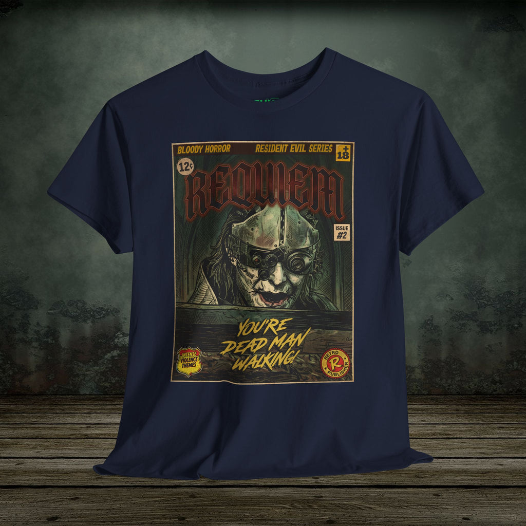 Resident Evil Requiem | Vintage Retro Gaming T-Shirt