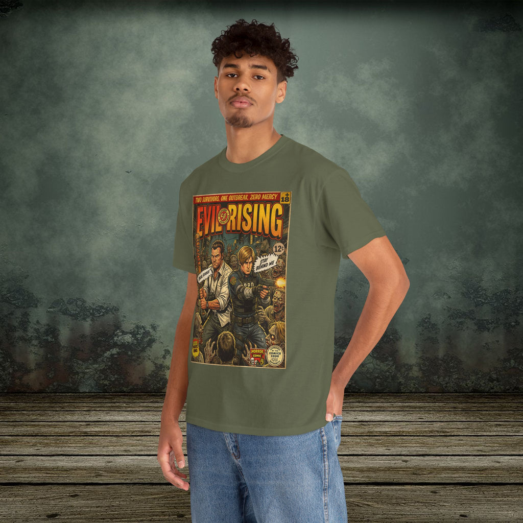 Evil Rising | Vintage Retro Gaming T-Shirt