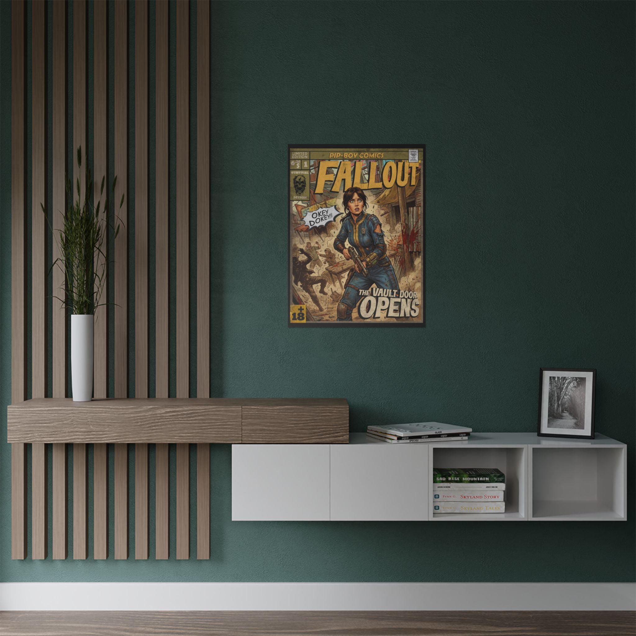 Fallout Comic Satin Poster (300gsm) 18″ x 24″ (Vertical)