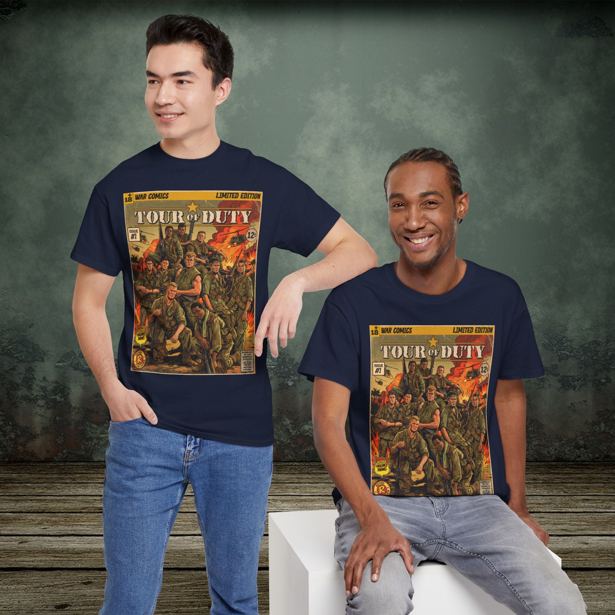 Tour Of Duty Comic Art T-Shirt