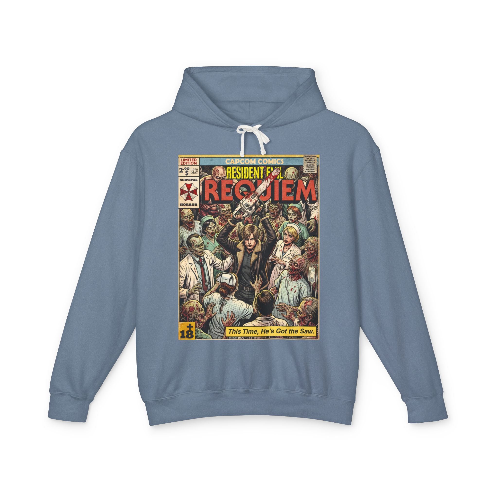 Resident Evil Requiem Comic Cover Hoodie