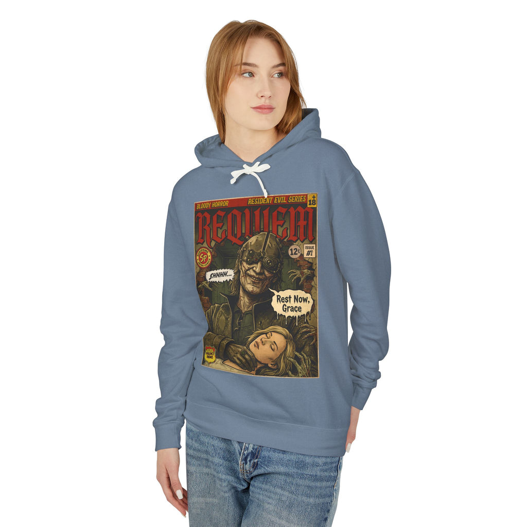 Resident Evil Requiem Comic Cover Hoodie