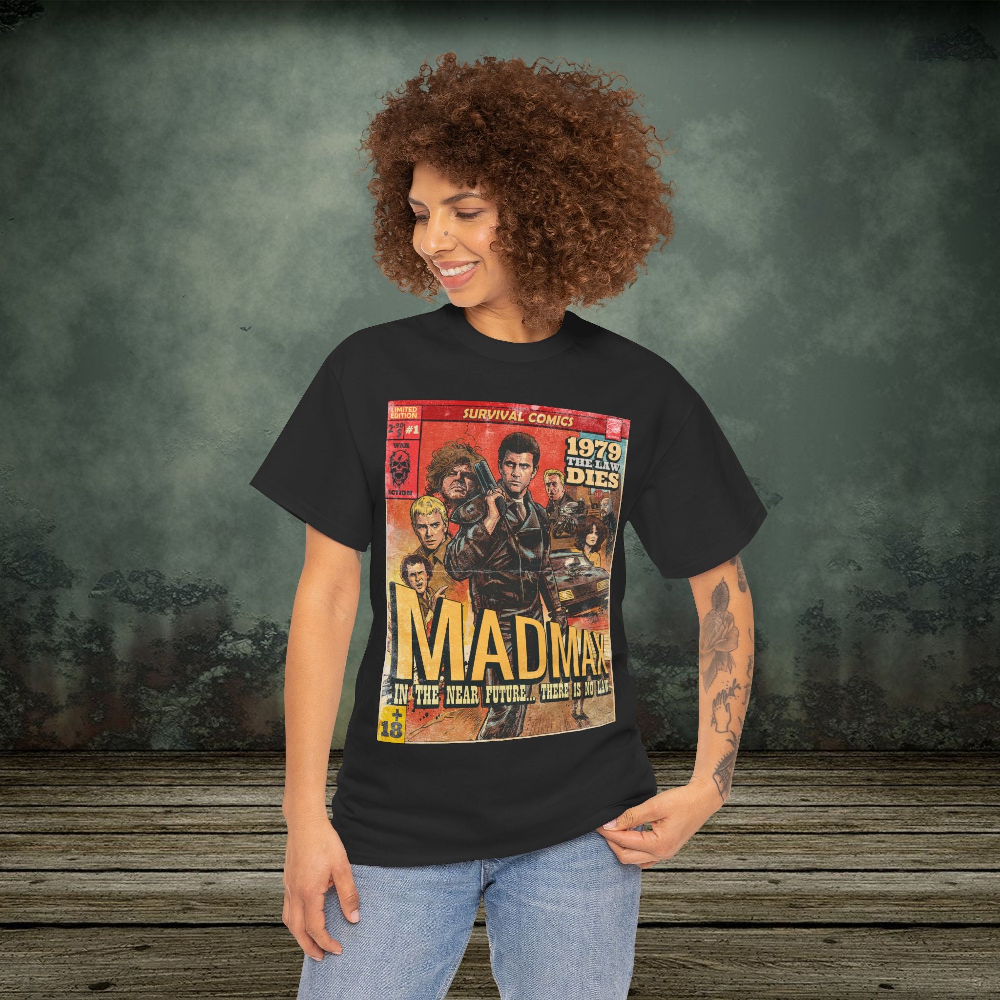 Mad Max Vintage Retro Comic Cover T-Shirt