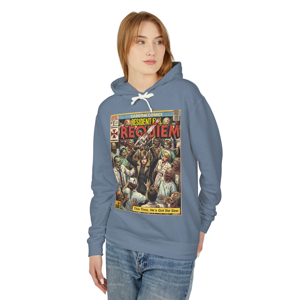 Resident Evil Requiem Comic Cover Hoodie