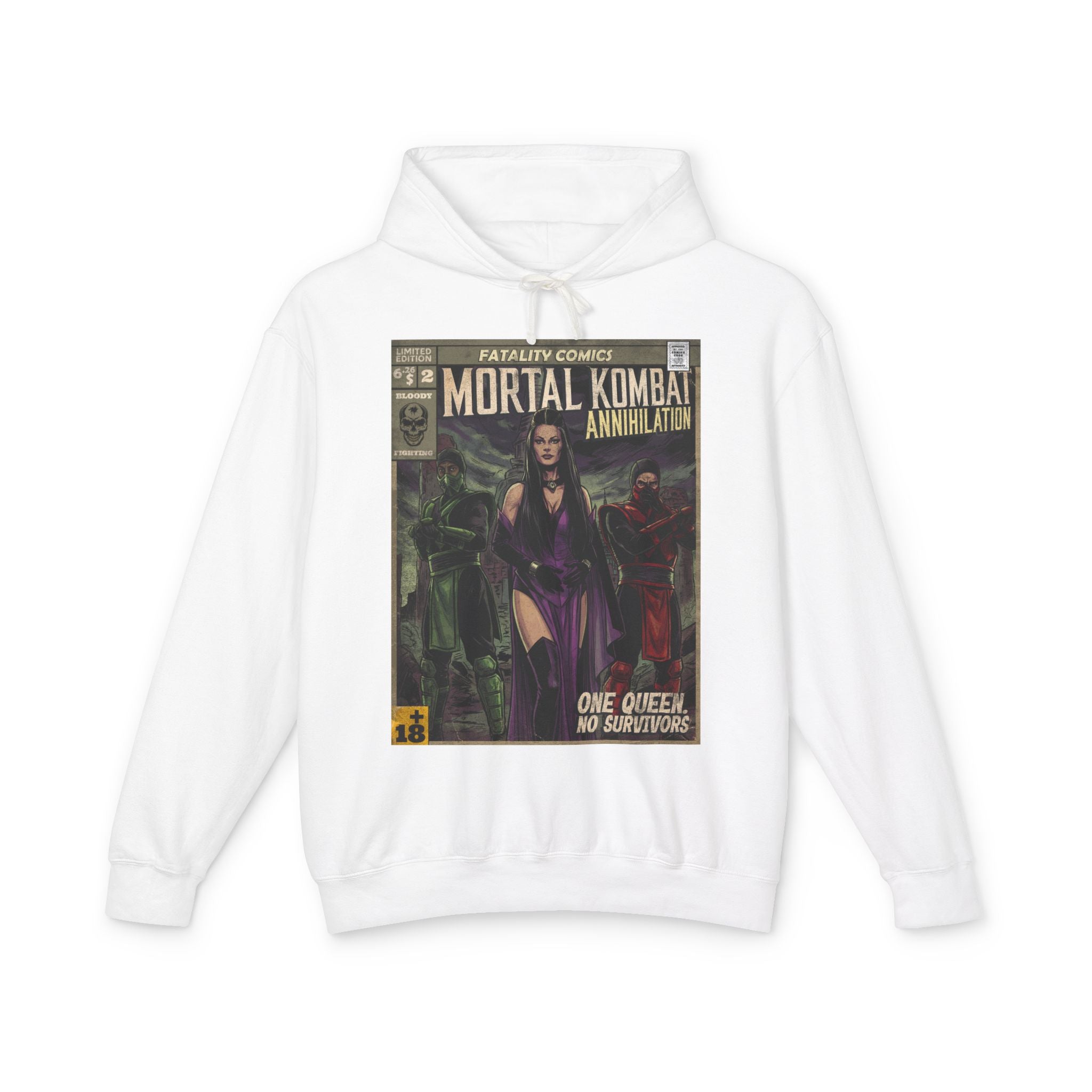 Mortal Kombat: Annihilation Movie Comic Cover Hoodie
