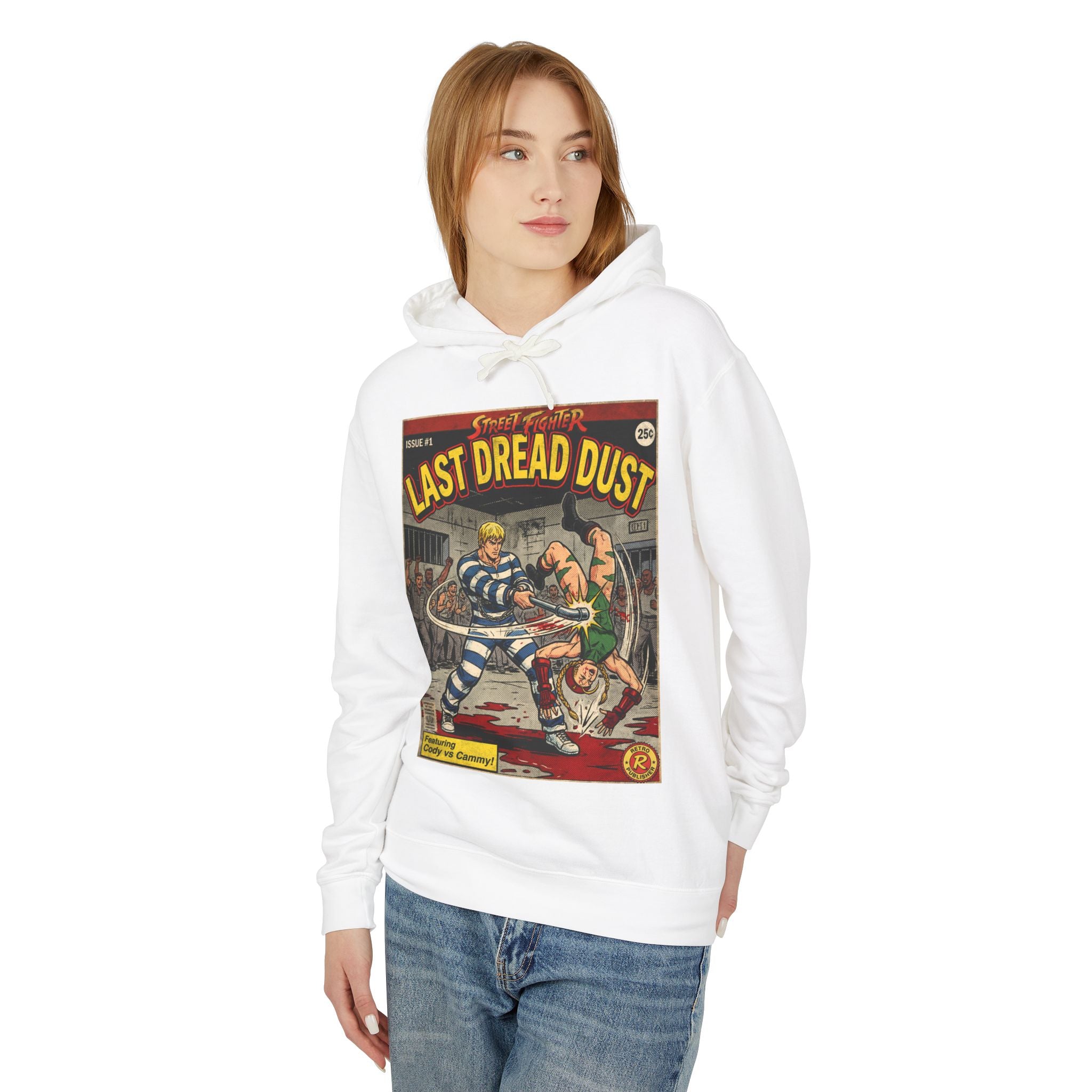 Cody Street Fighter Comic Cover Hoodie