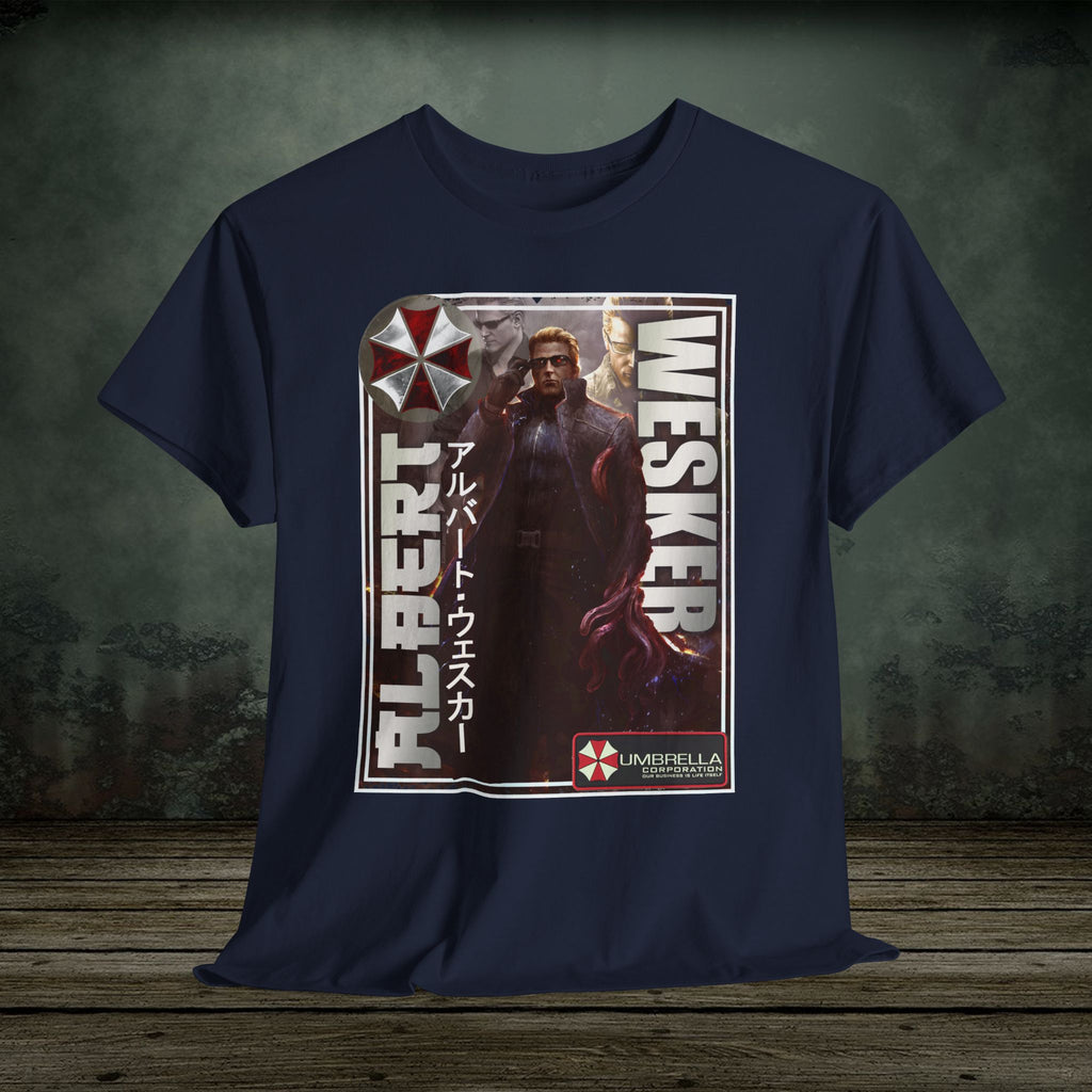 Albert Wesker - Vintage Retro Gaming T-Shirt - SukiPrime