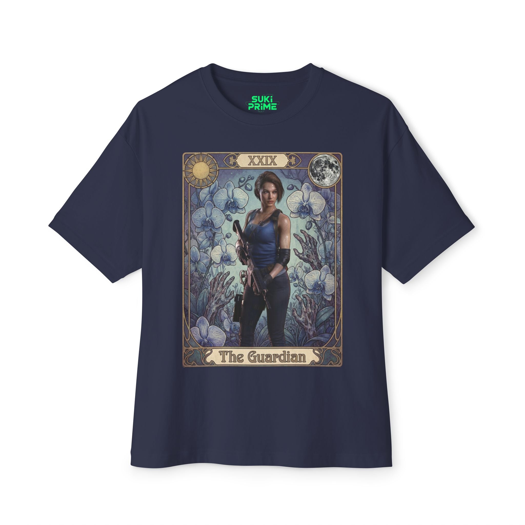 Jill Valentine Comic Cover Oversized T-Shirt