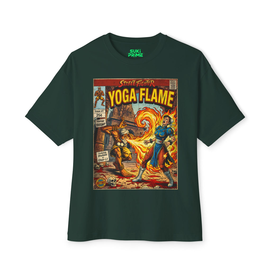 Dhalsim Street Fighter Comic Cover Oversized T-Shirt