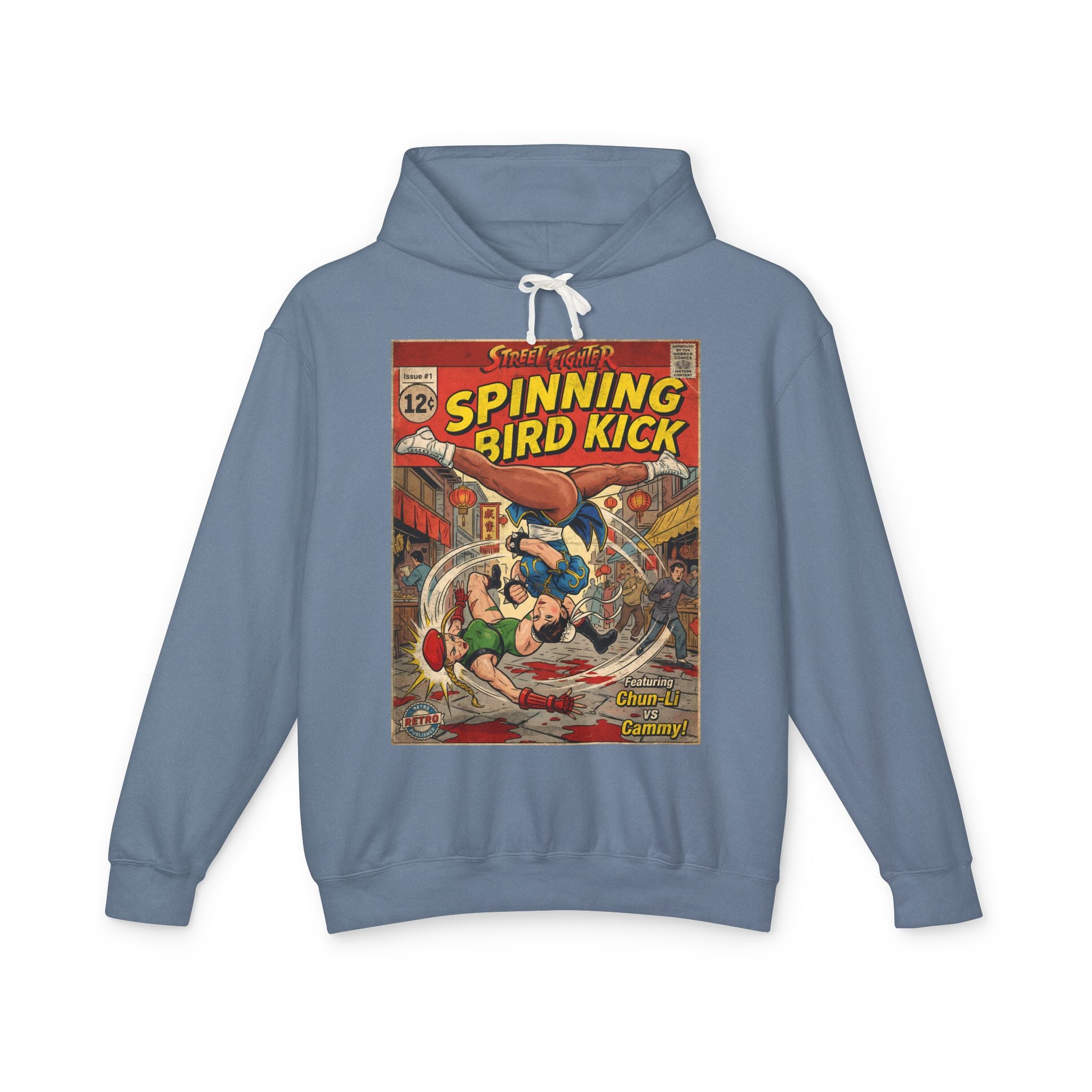 Chun-Li Street Fighter Comic Cover Hoodie