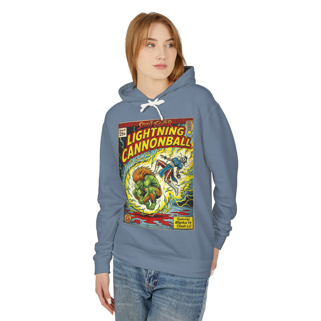 Blanka Street Fighter Comic Cover Hoodie