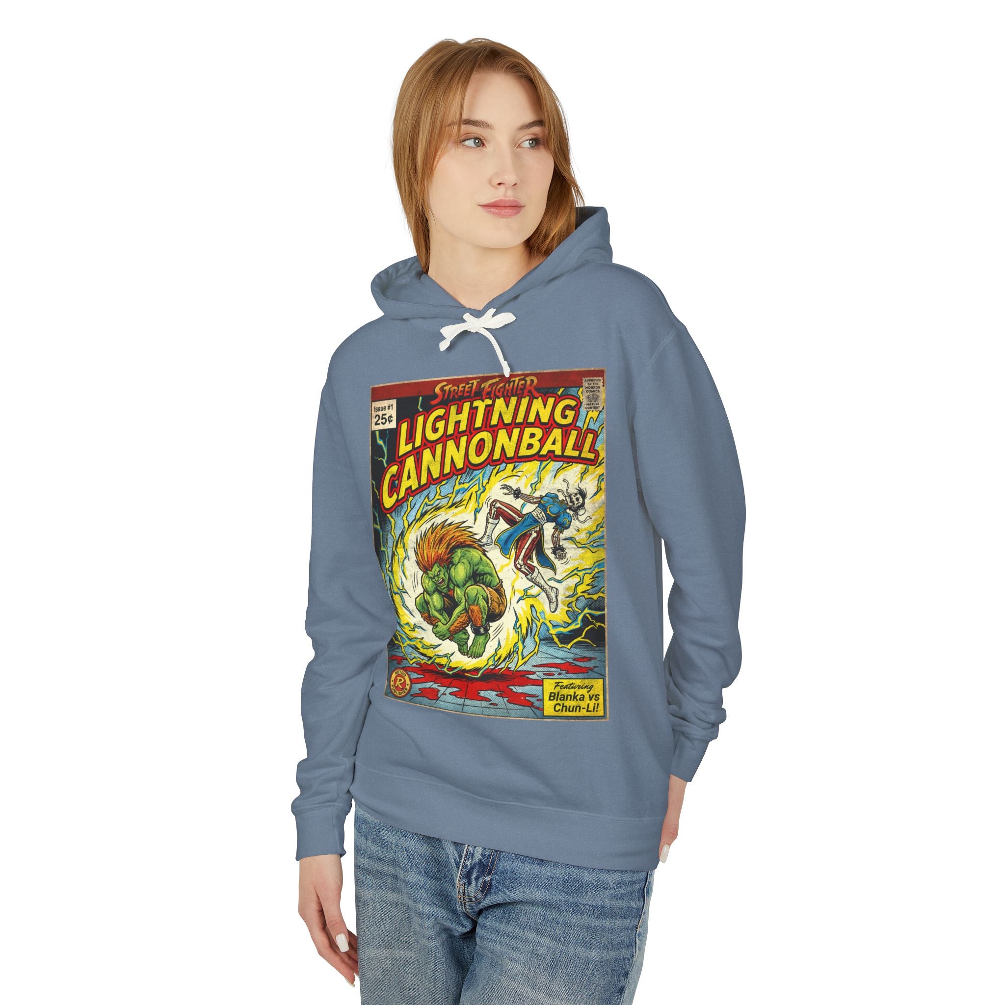 Blanka Street Fighter Comic Cover Hoodie