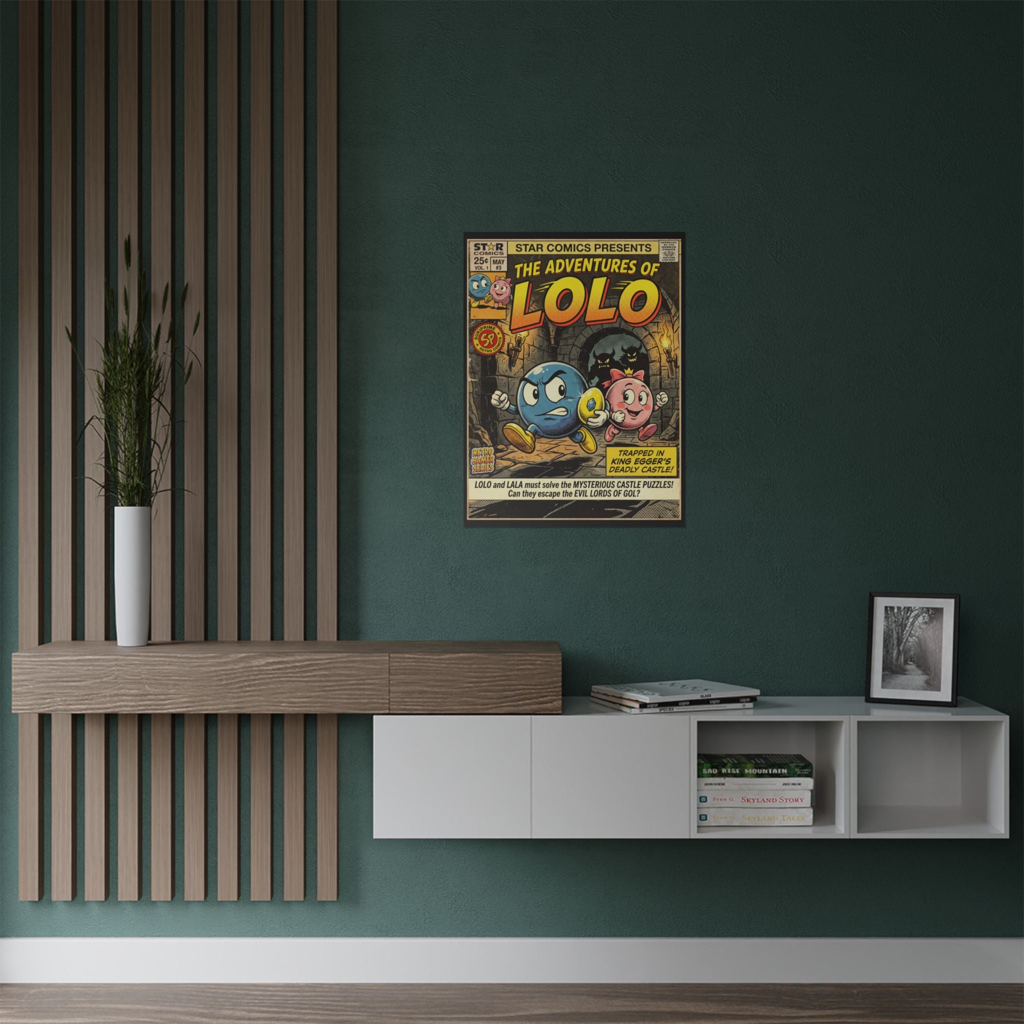 The Adventures of Lolo Comic Art Poster by SukiPrime