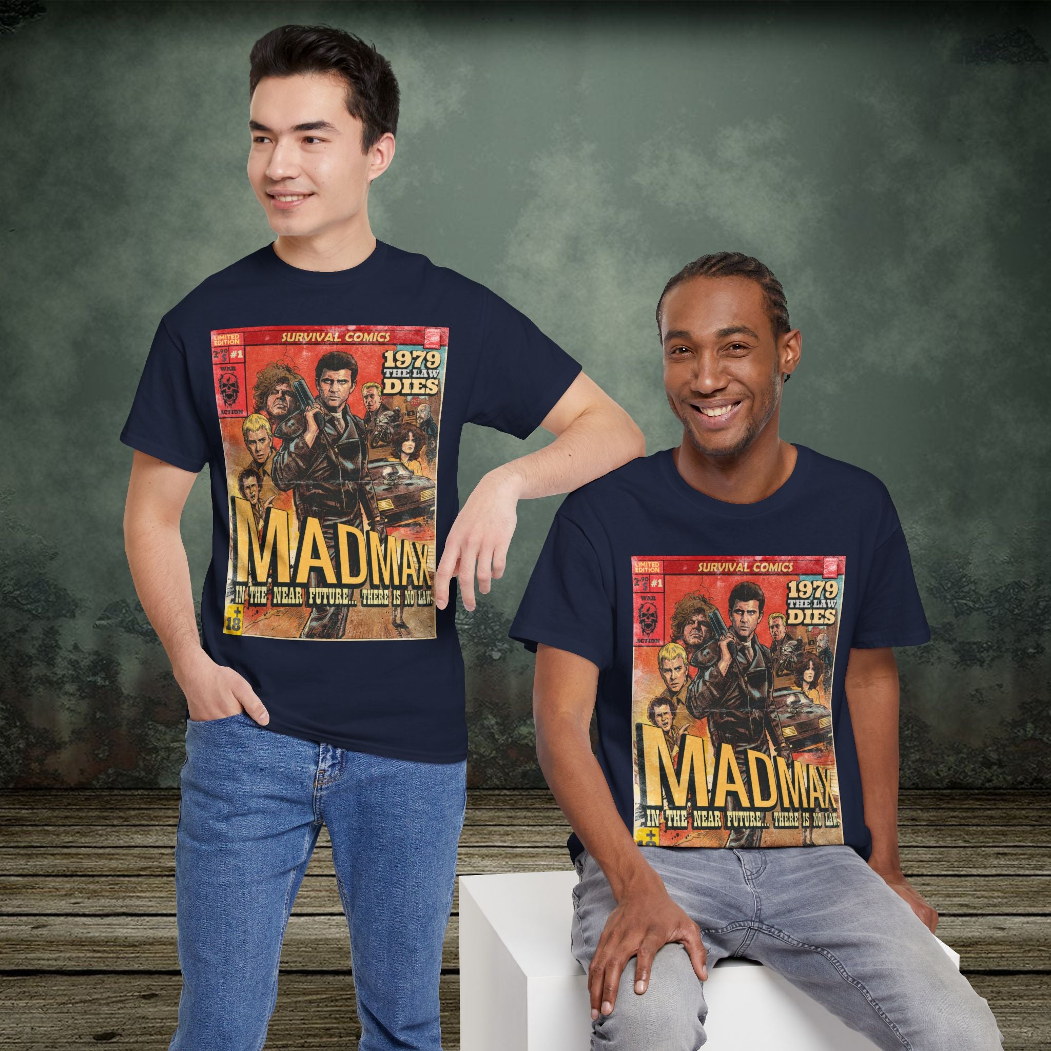 Mad Max Vintage Retro Comic Cover T-Shirt