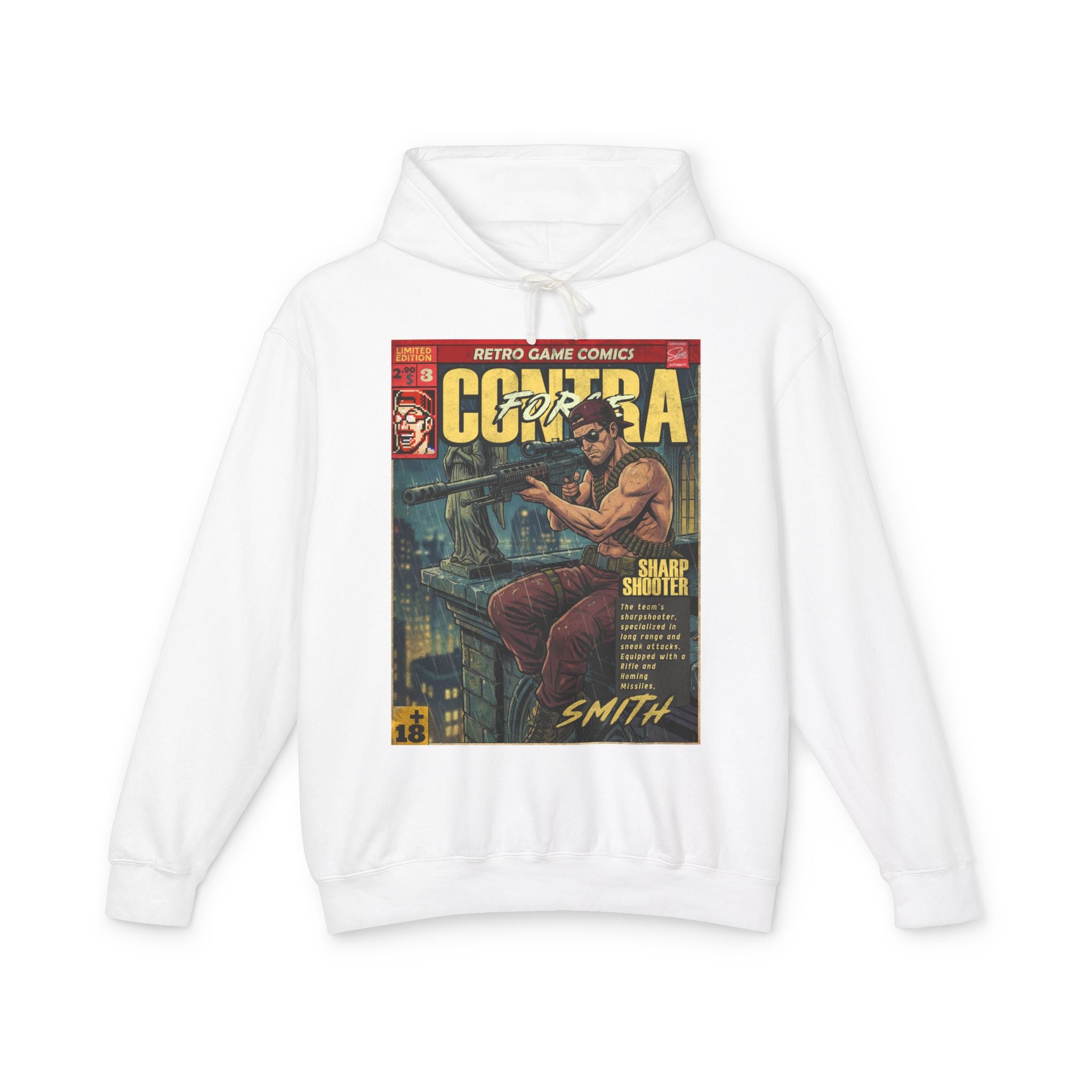 Contra Force Comic Cover Hoodie