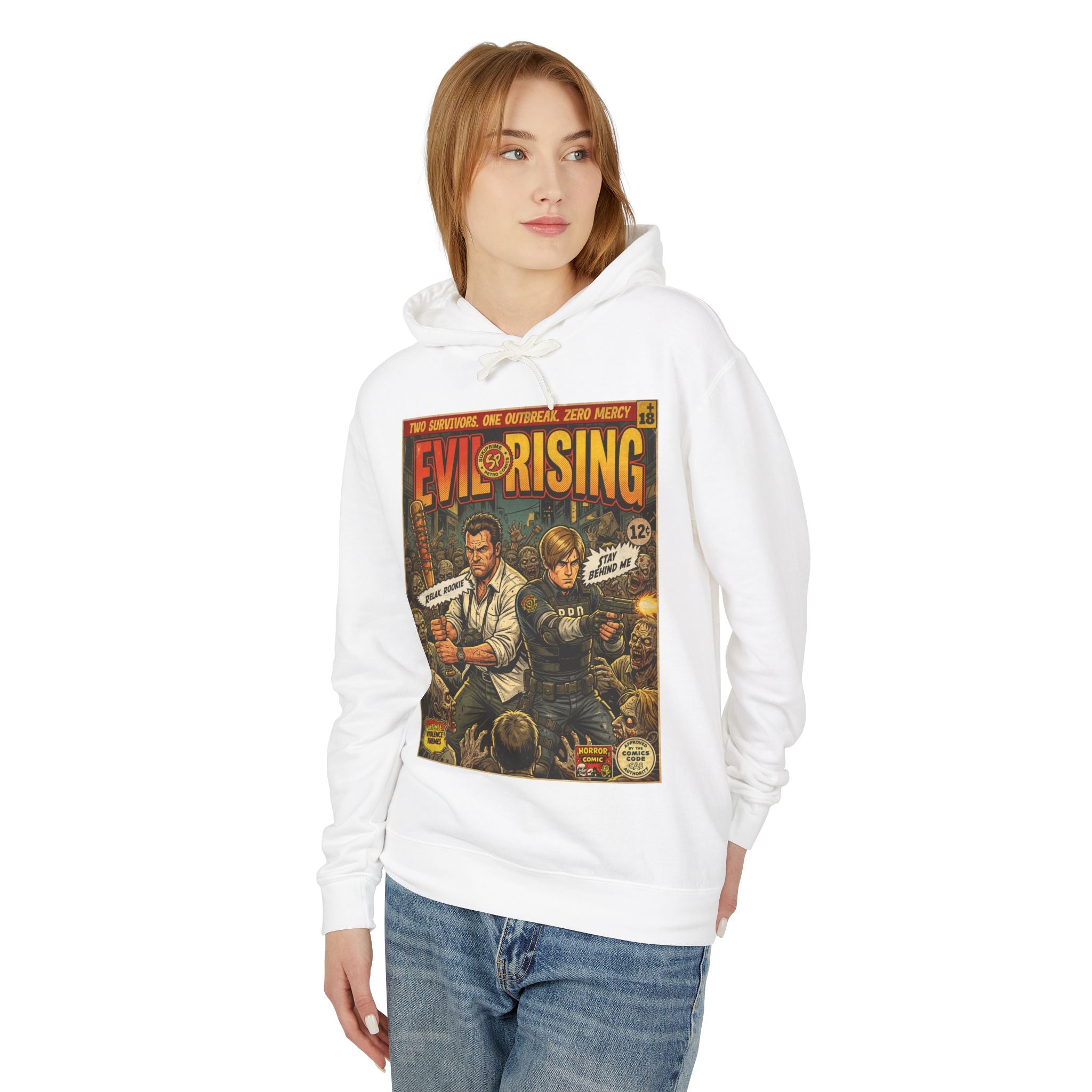 Evil Rising Comic Cover Hoodie