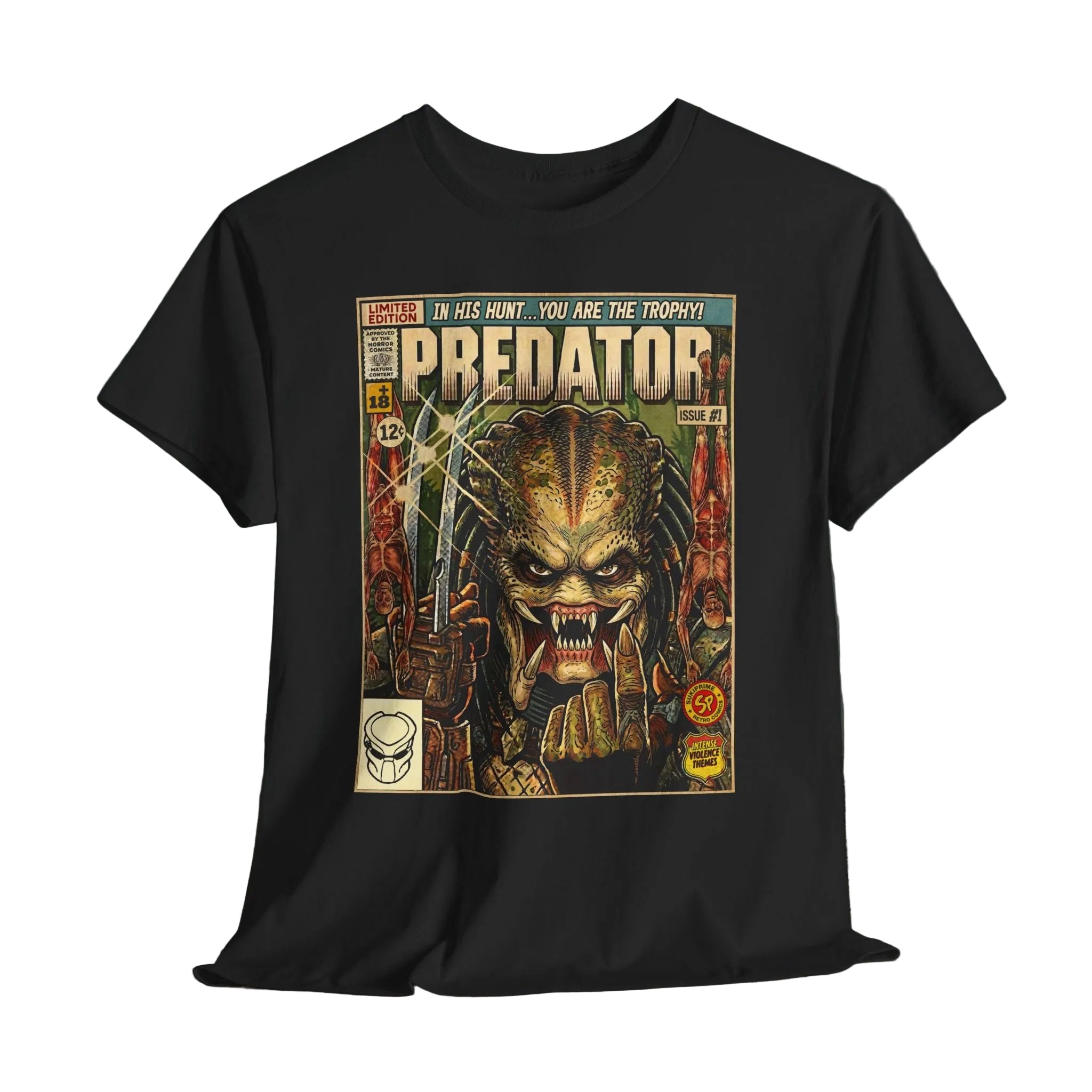 Predator Comic Art T-Shirt