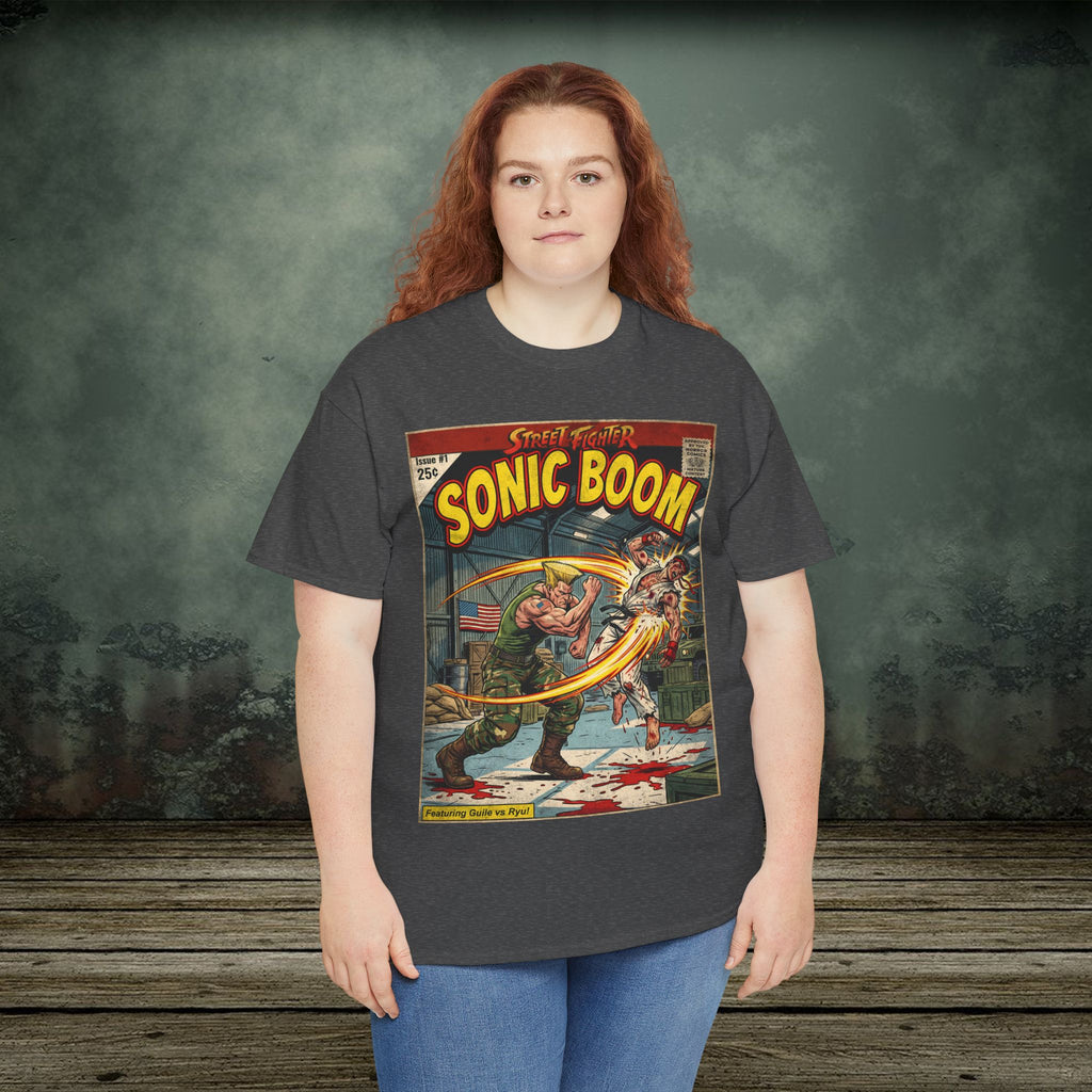 Street Fighter | Sonic Boom | Vintage Retro Gaming T-Shirt