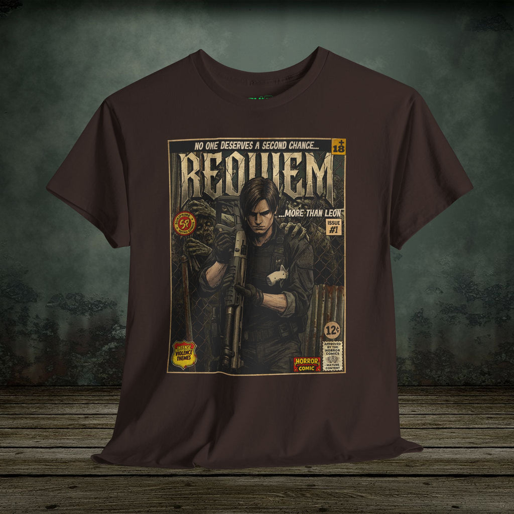 Resident Evil Requiem | Vintage Retro Gaming T-Shirt