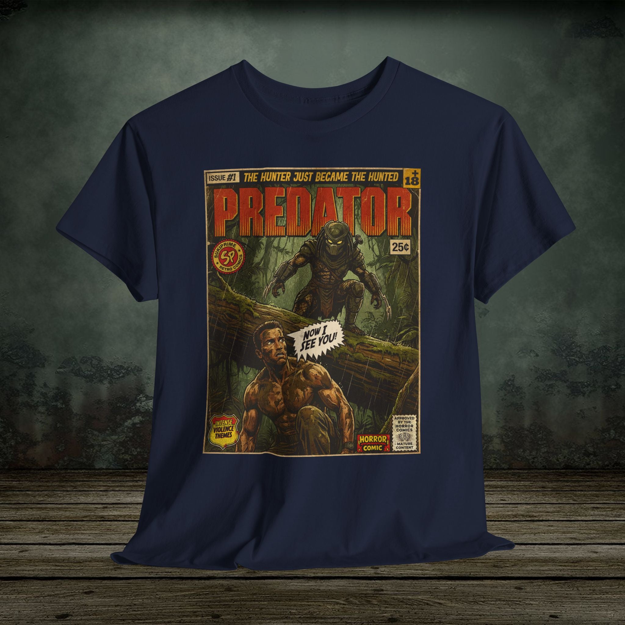Predator Movie Vintage  T-Shirt