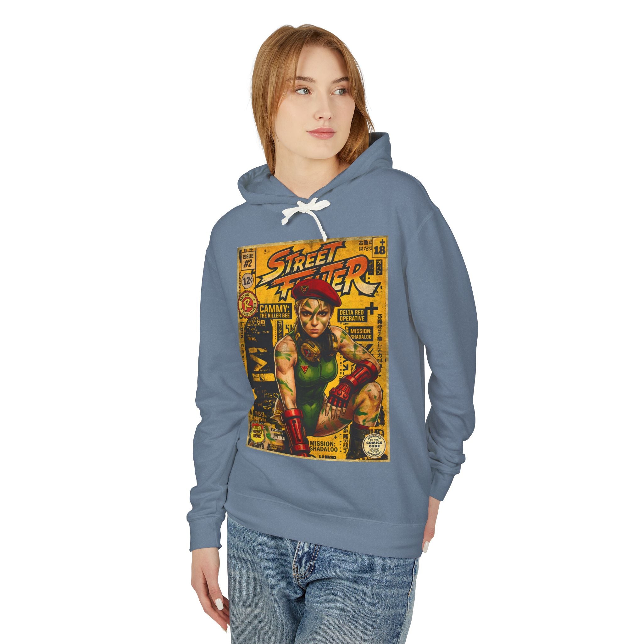 Cammy Street Fighter Comic Cover Hoodie