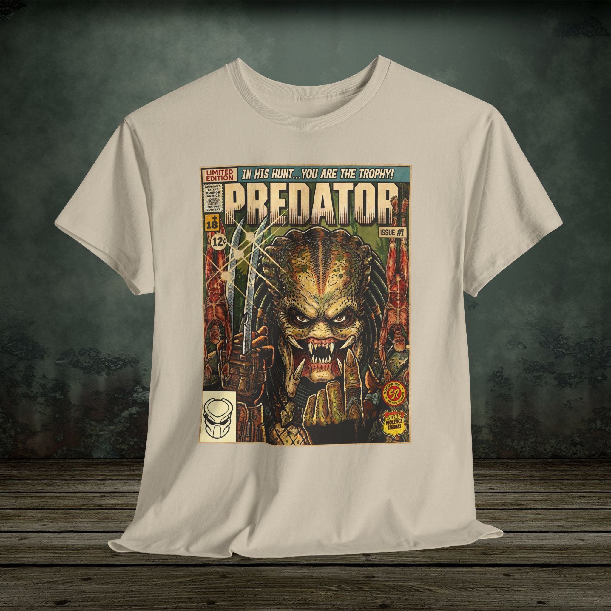 Predator Comic Art T-Shirt