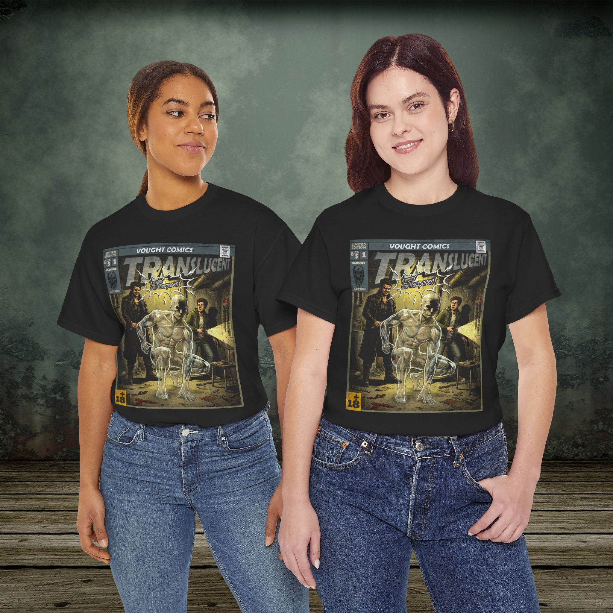 Mr. Semi-Transparent - Retro TV Series T-Shirt - SukiPrime