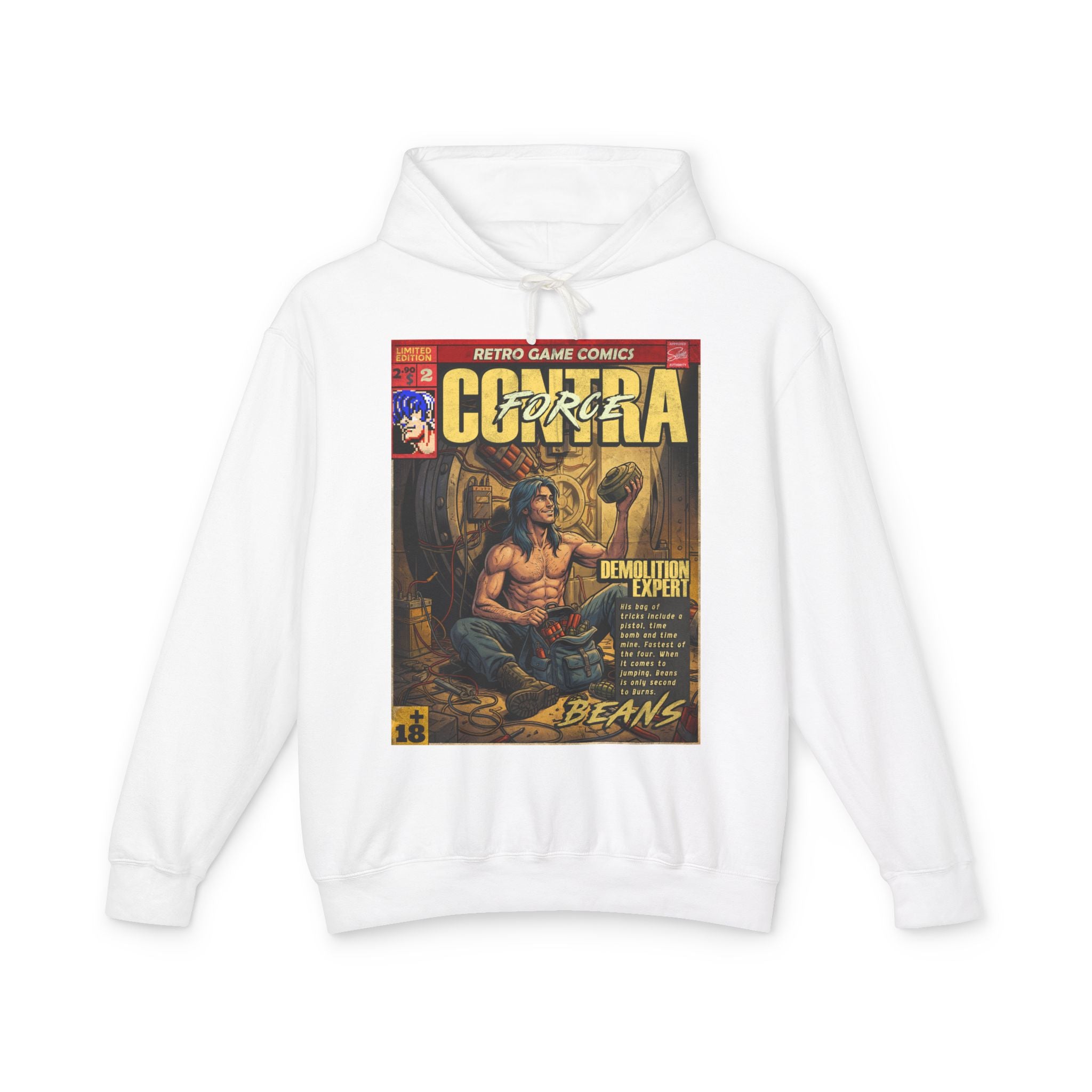 Contra Force Comic Cover Hoodie