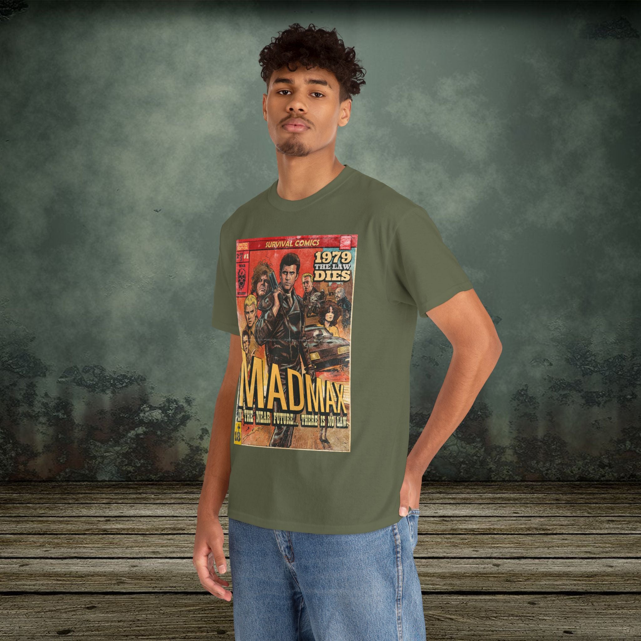 Mad Max Vintage Retro Comic Cover T-Shirt