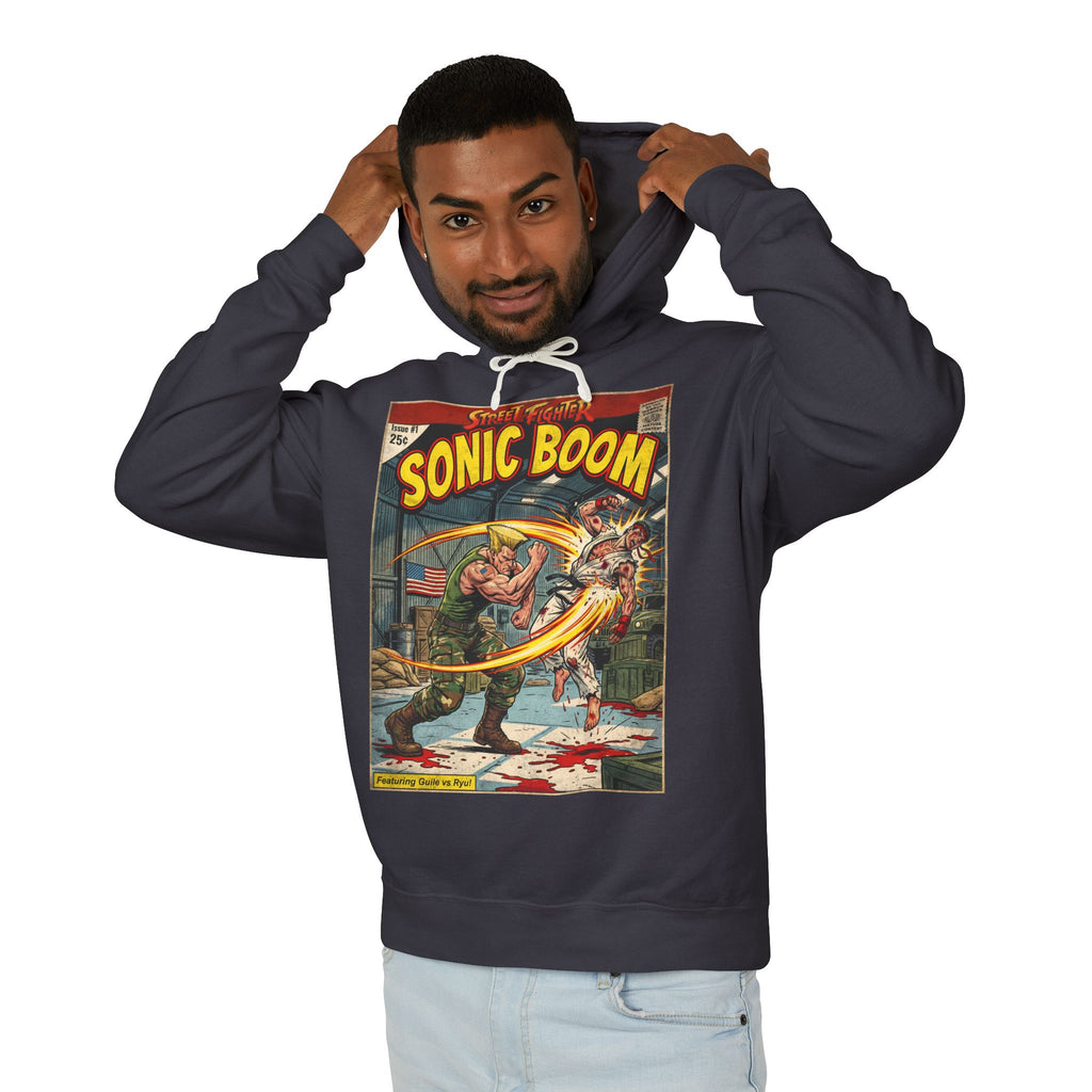 Guile Street Fighter Comic Cover Hoodie