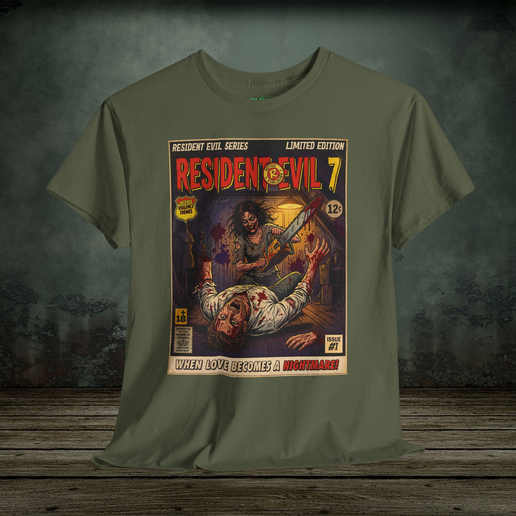 Vintage & Retro gaming t-shirts inspired by classic arcade, fighting, survival horror, shooter, and action games. Premium cotton gaming tees at SukiPrime.