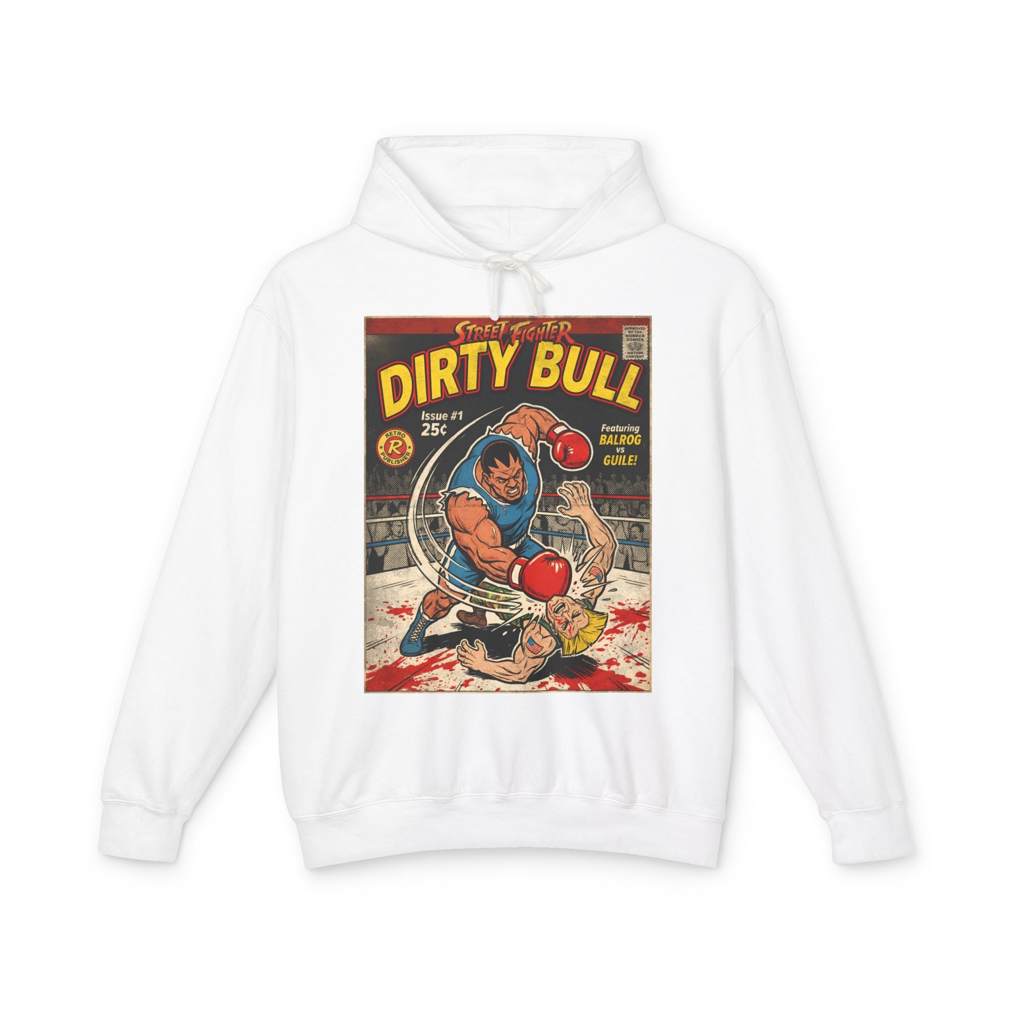 Balrog Street Fighter Comic Cover Hoodie