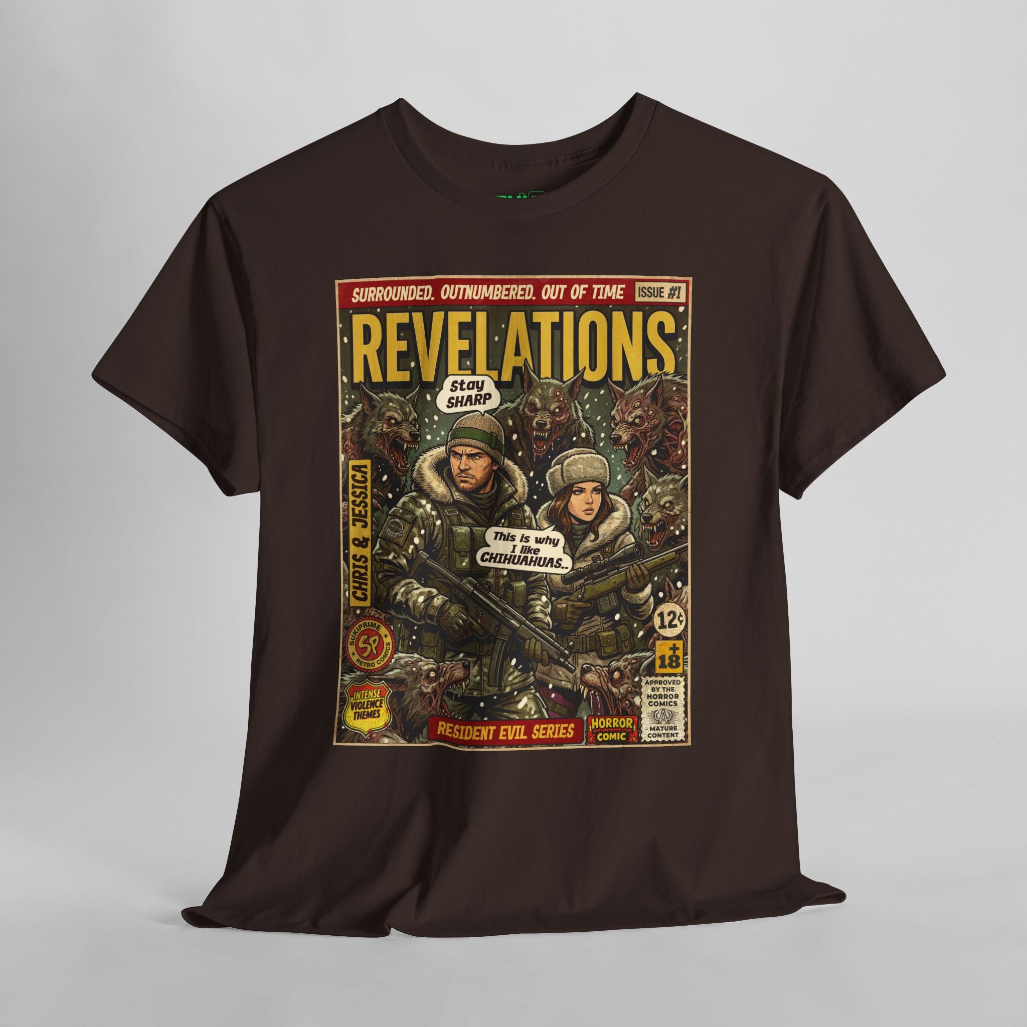 Resident Evil Revelations Comic Cover T-Shirt