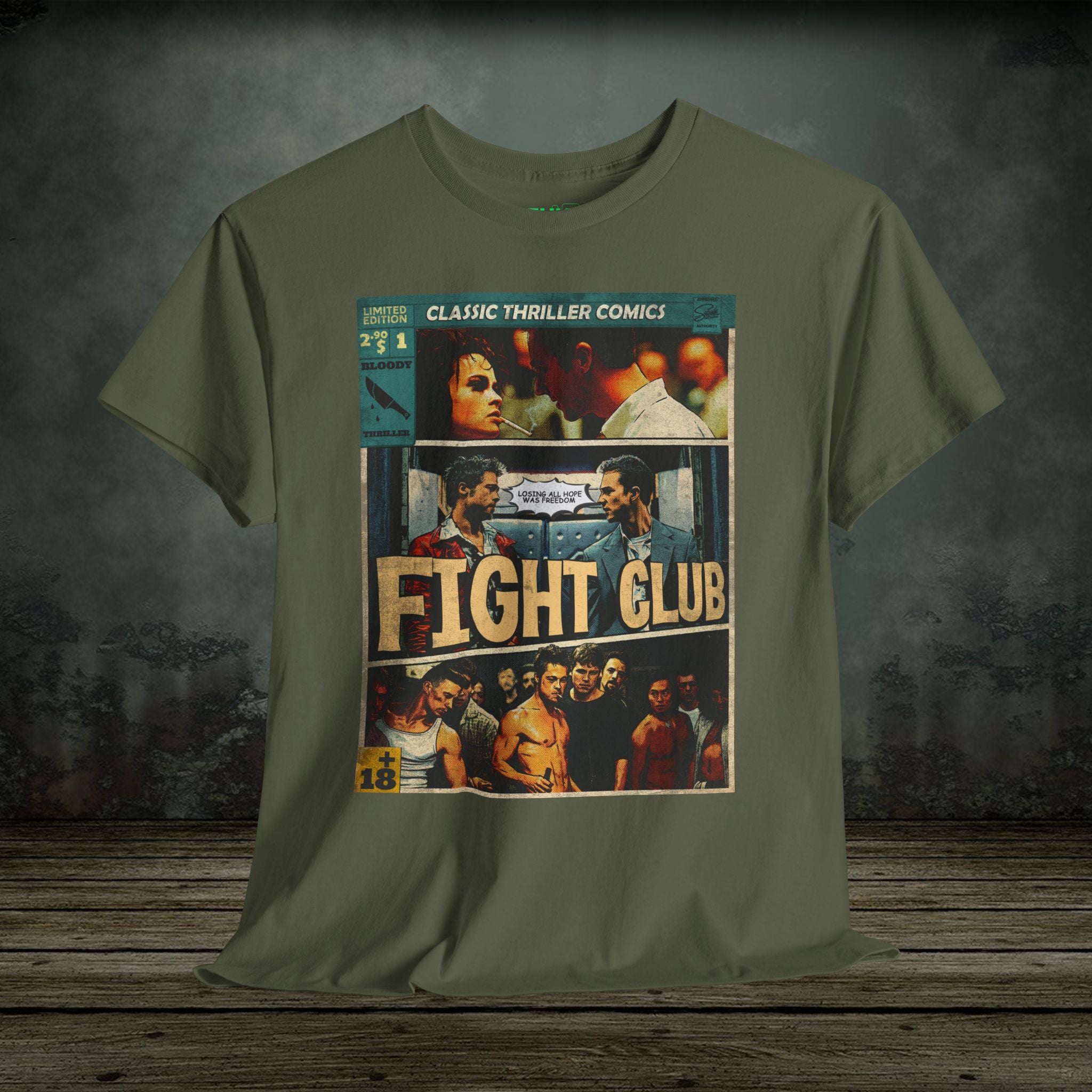 Fight Club Retro Classic Movie Vintage T-Shirt
