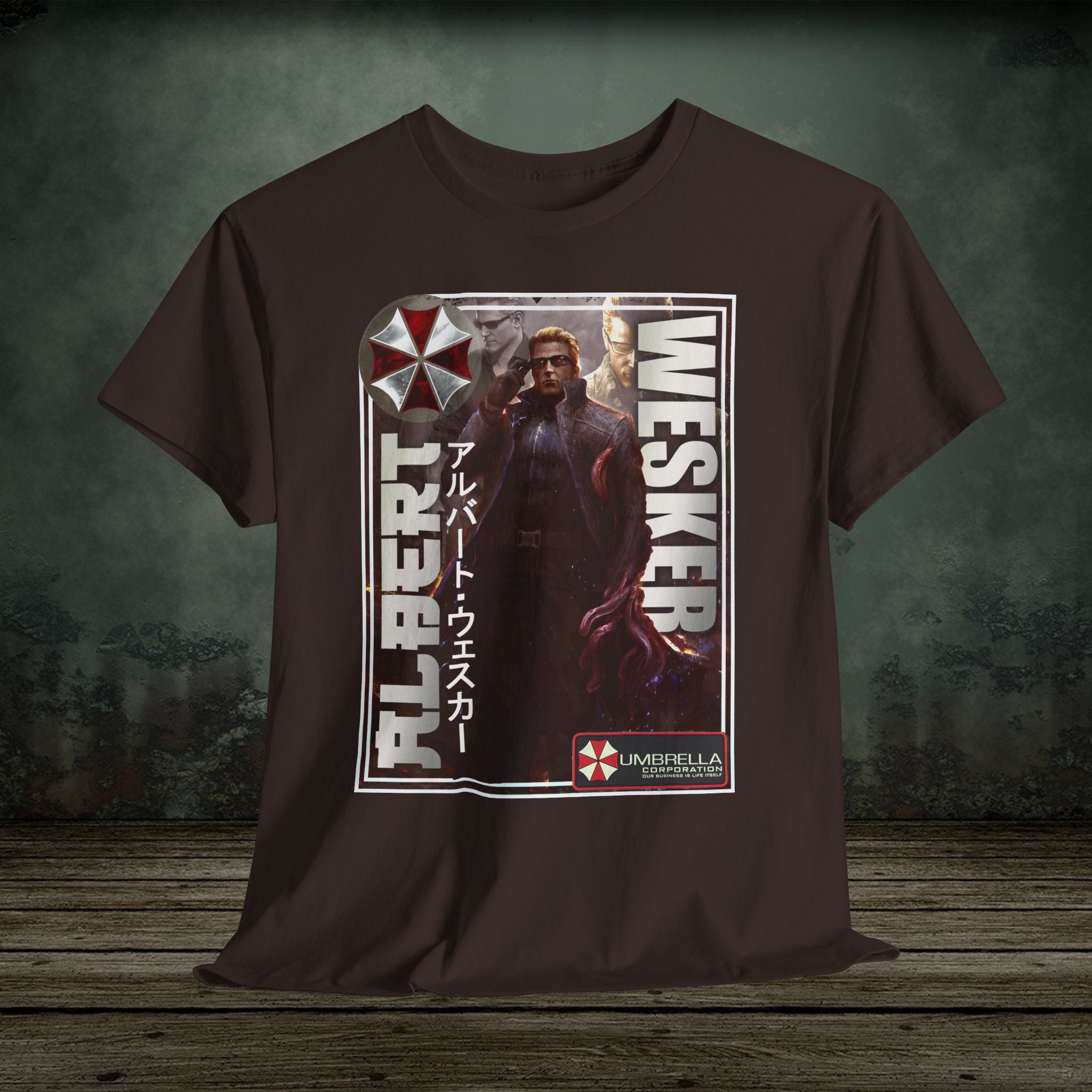 Albert Wesker - Vintage Retro Gaming T-Shirt - SukiPrime