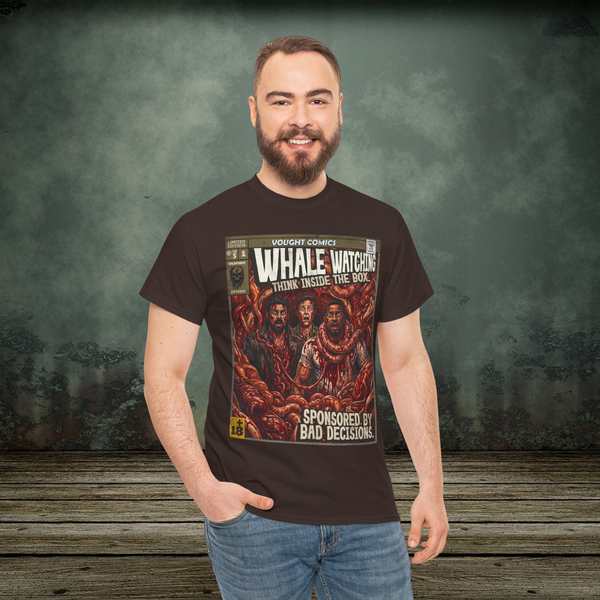 Whale Watching - Vintage Retro TV Series T-Shirt - SukiPrime