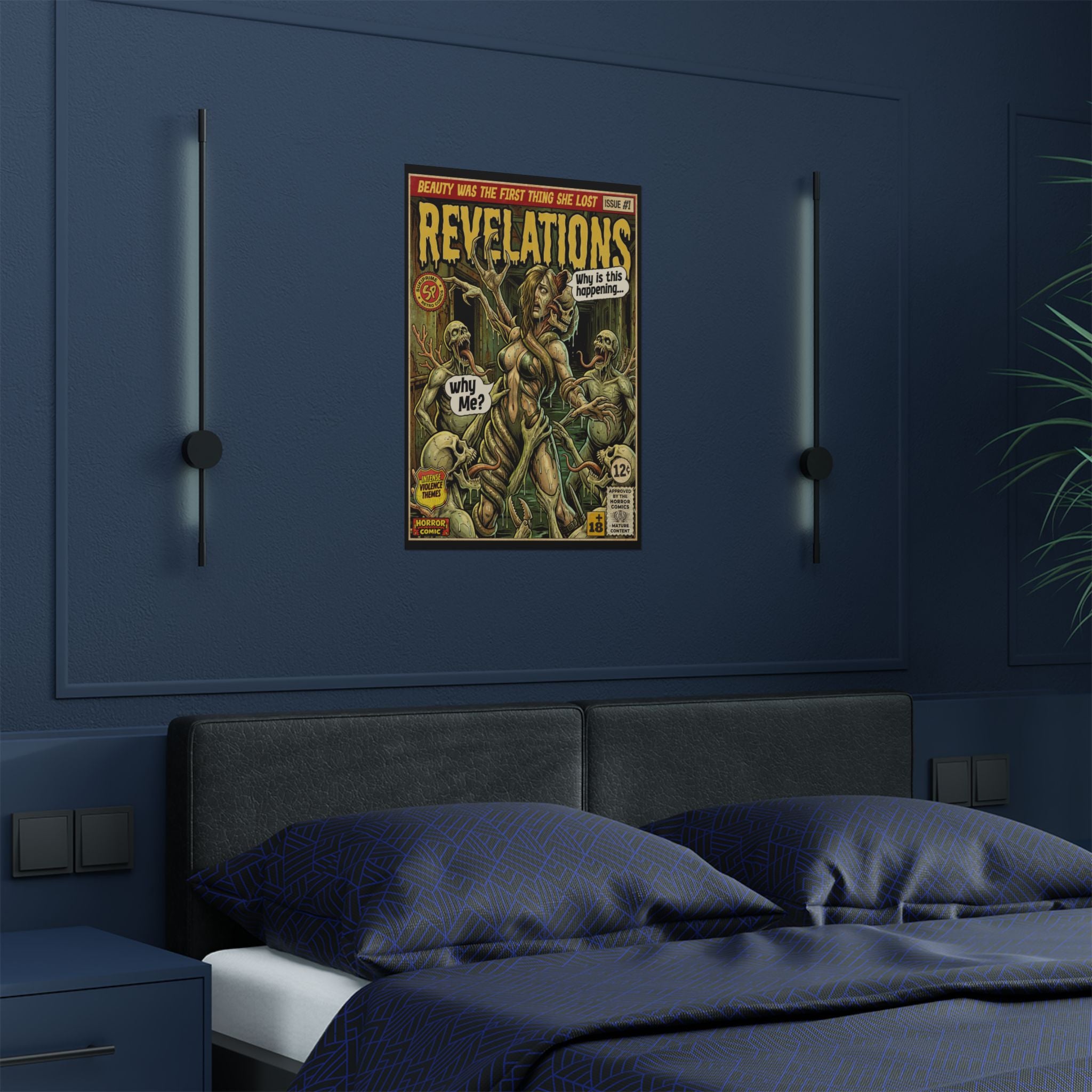 Resident Evil Revelations Comic Satin Poster (300gsm) 18″ x 24″ (Vertical)