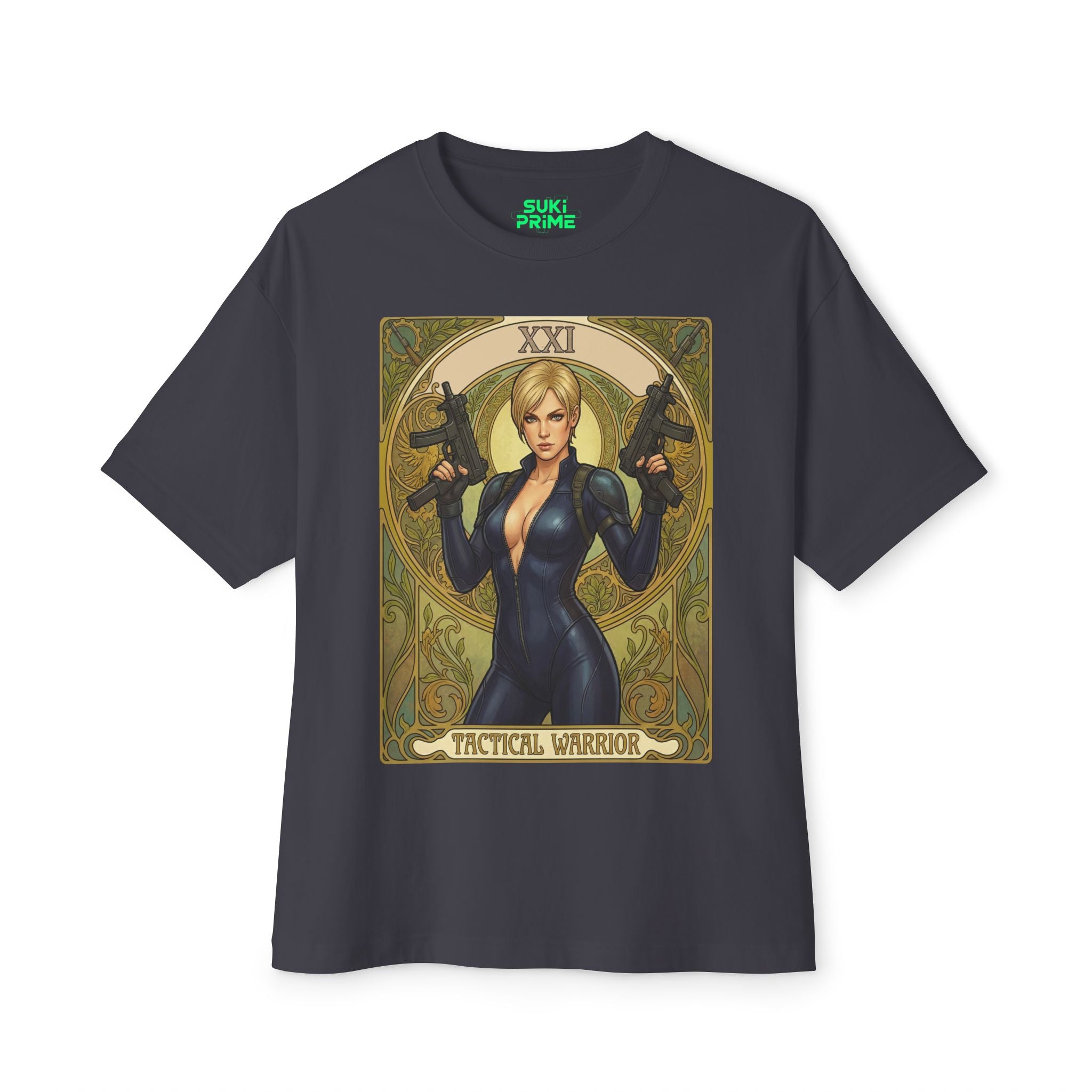 Jill Valentine Comic Cover Oversized T-Shirt