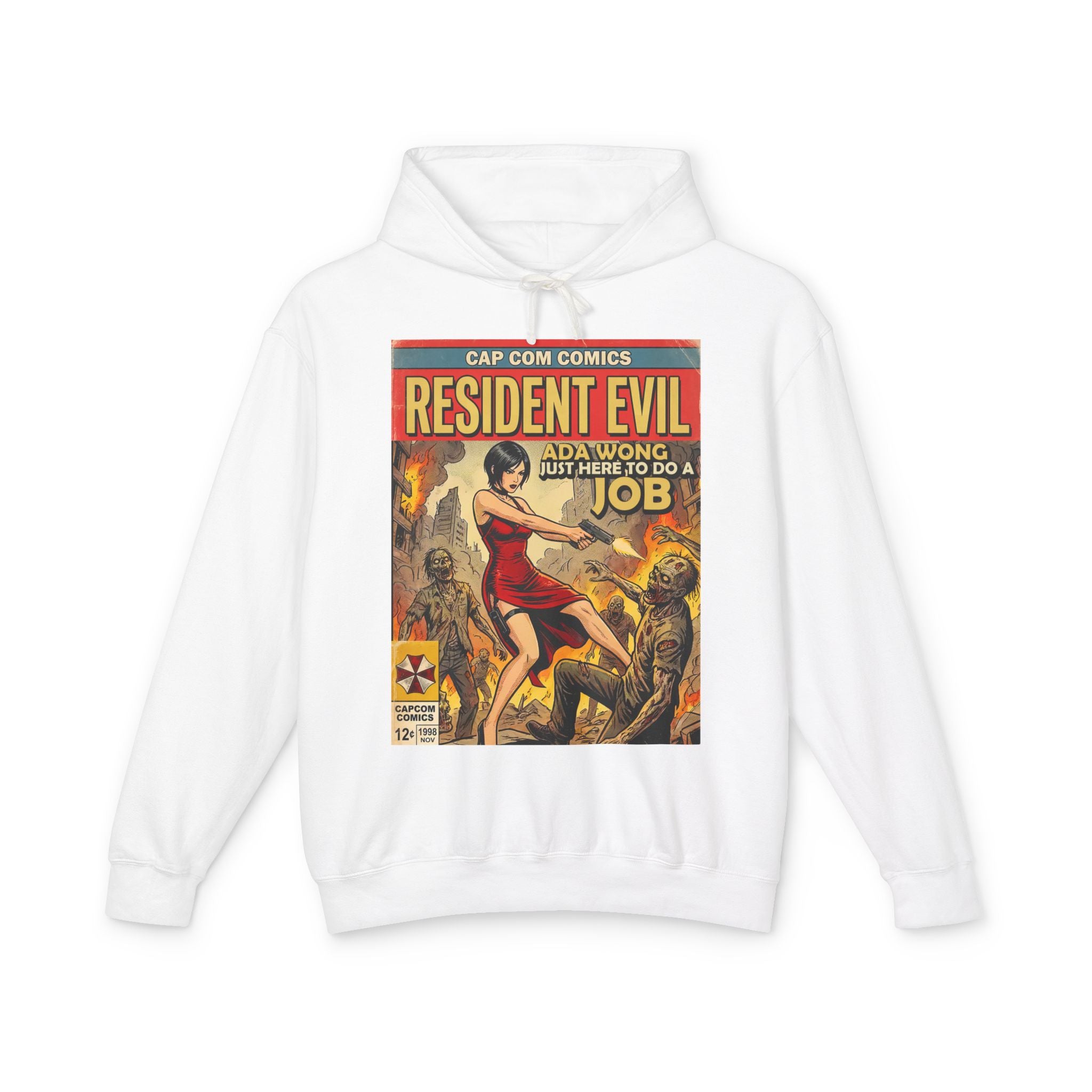 Ada Wong Resident Evil Comic Cover Hoodie