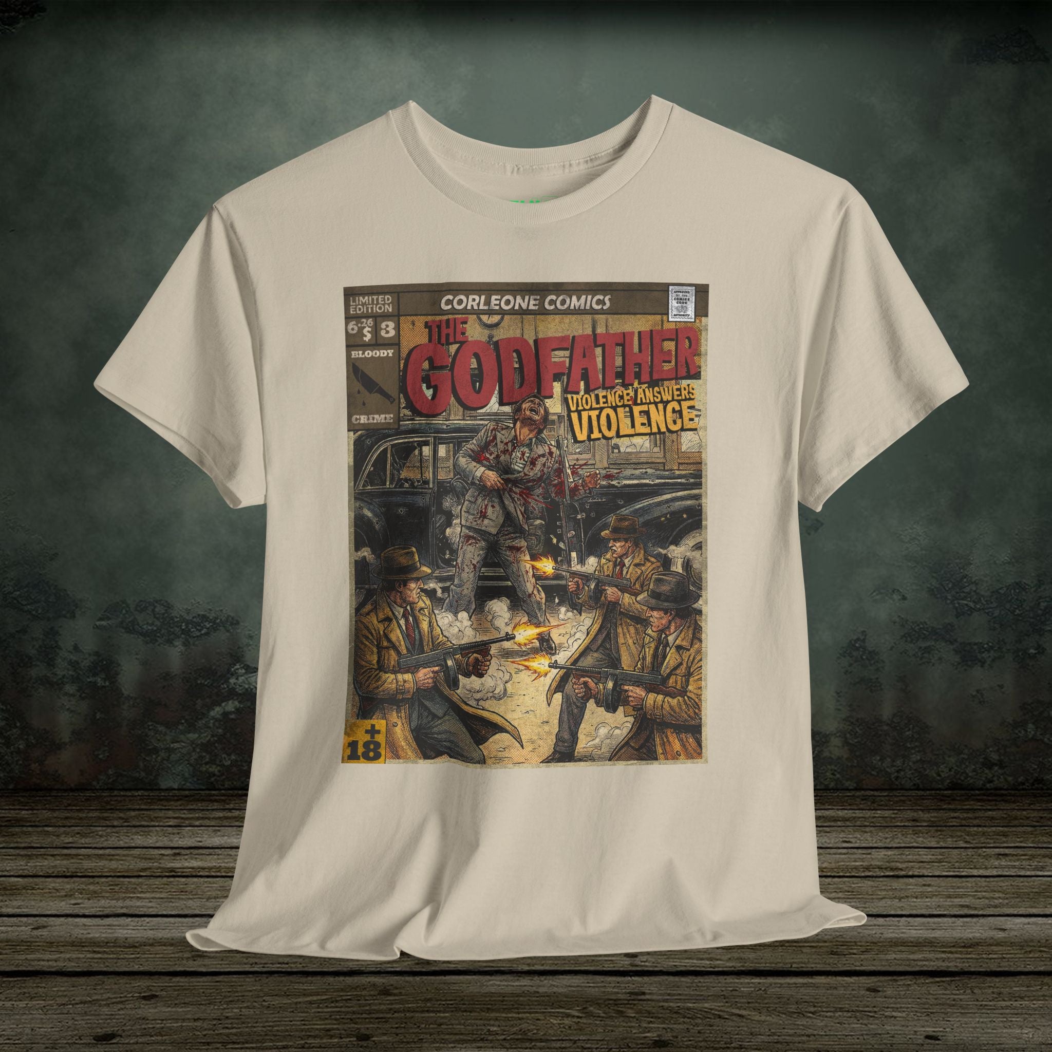 Violence Answers Violence Classic Movie Vintage  T-Shirt