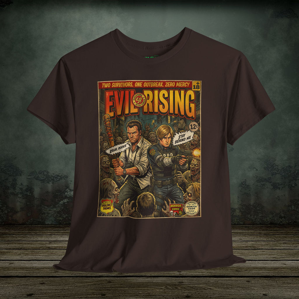 Evil Rising | Vintage Retro Gaming T-Shirt