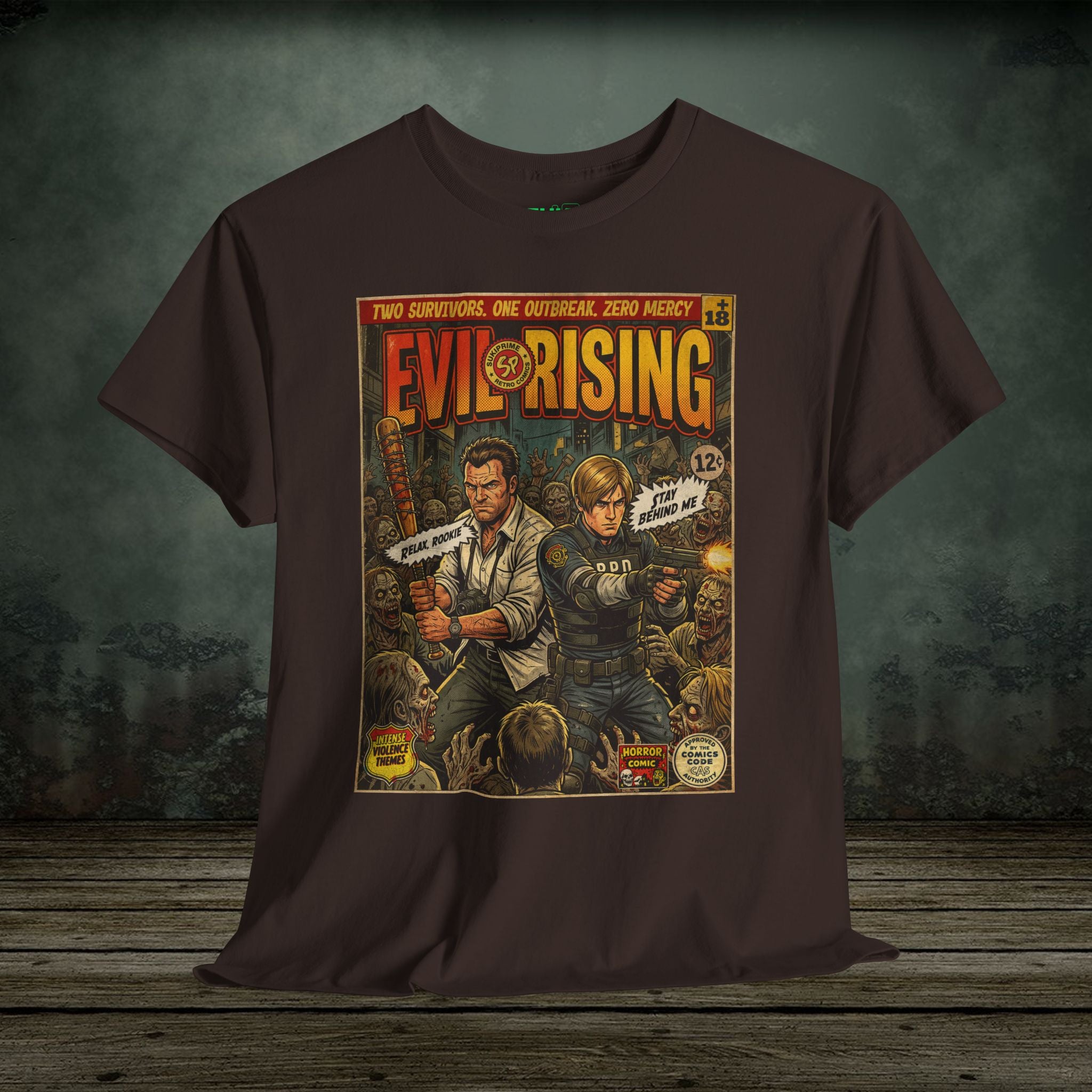 Evil Rising | Vintage Retro Gaming T-Shirt