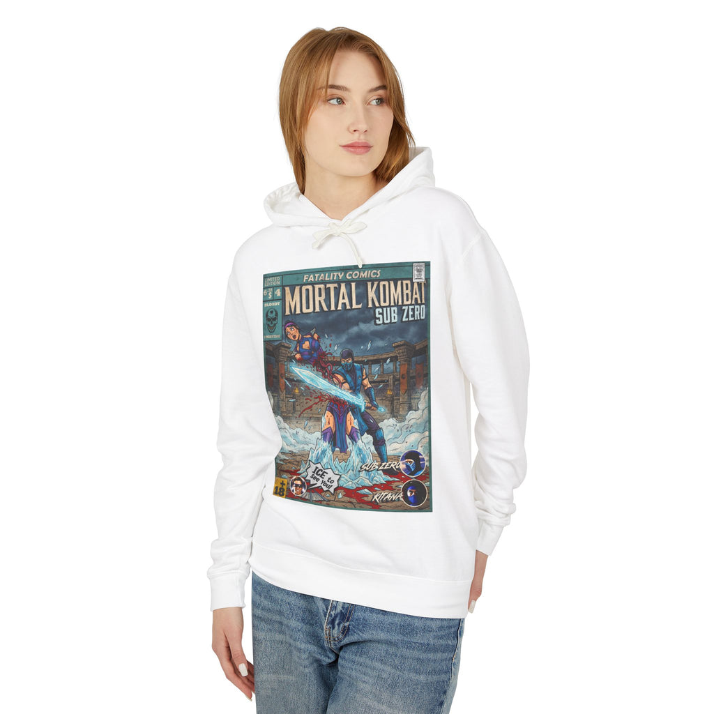 Sub-Zero Mortal Kombat Comic Cover Hoodie