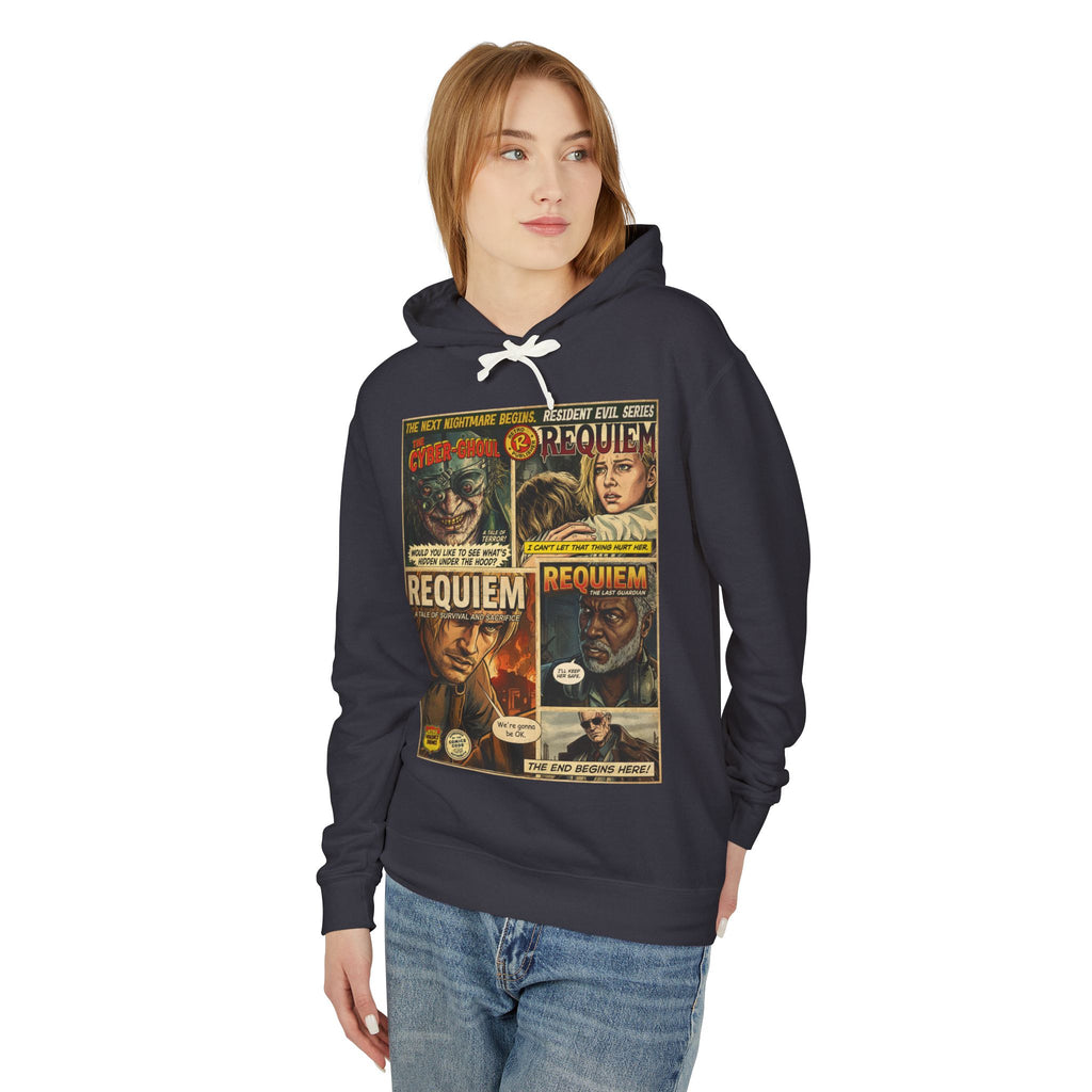 Resident Evil Requiem Comic Cover Hoodie