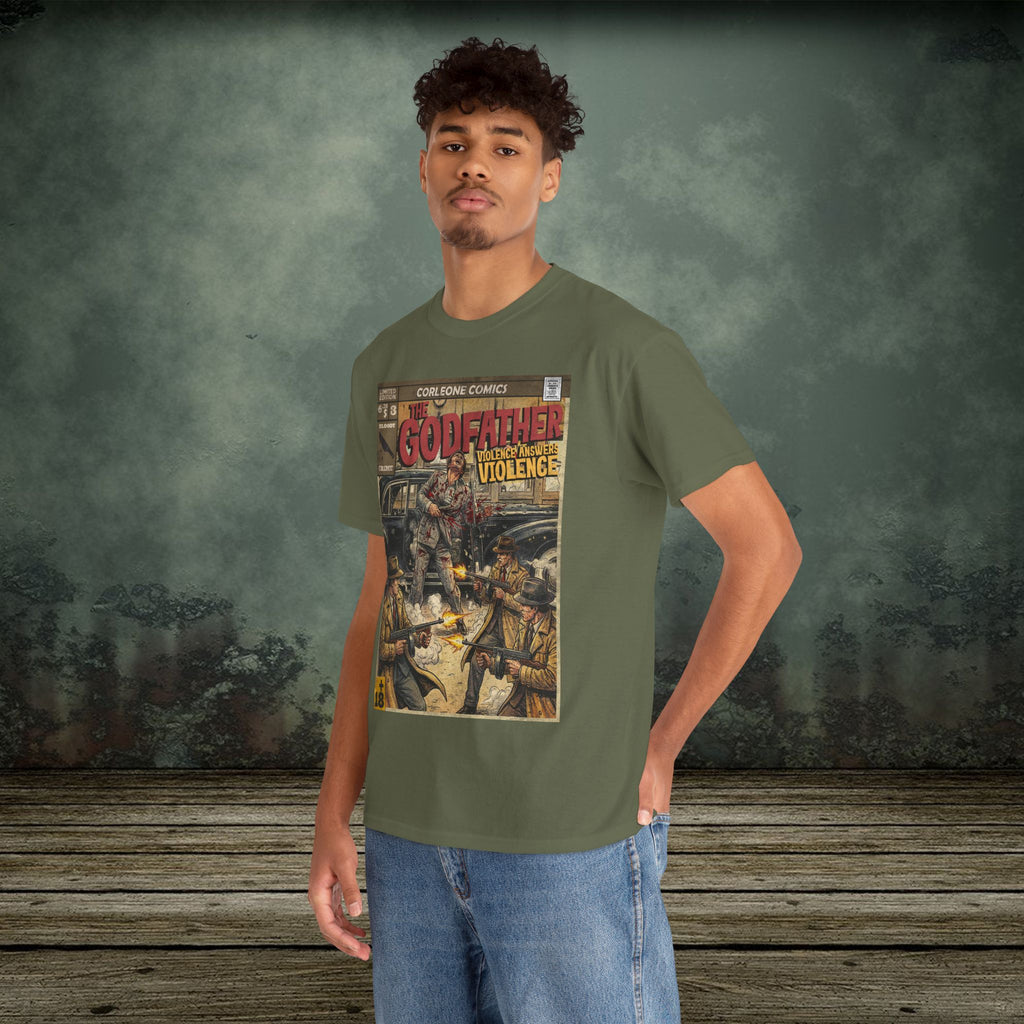 Violence Answers Violence Classic Movie Vintage  T-Shirt