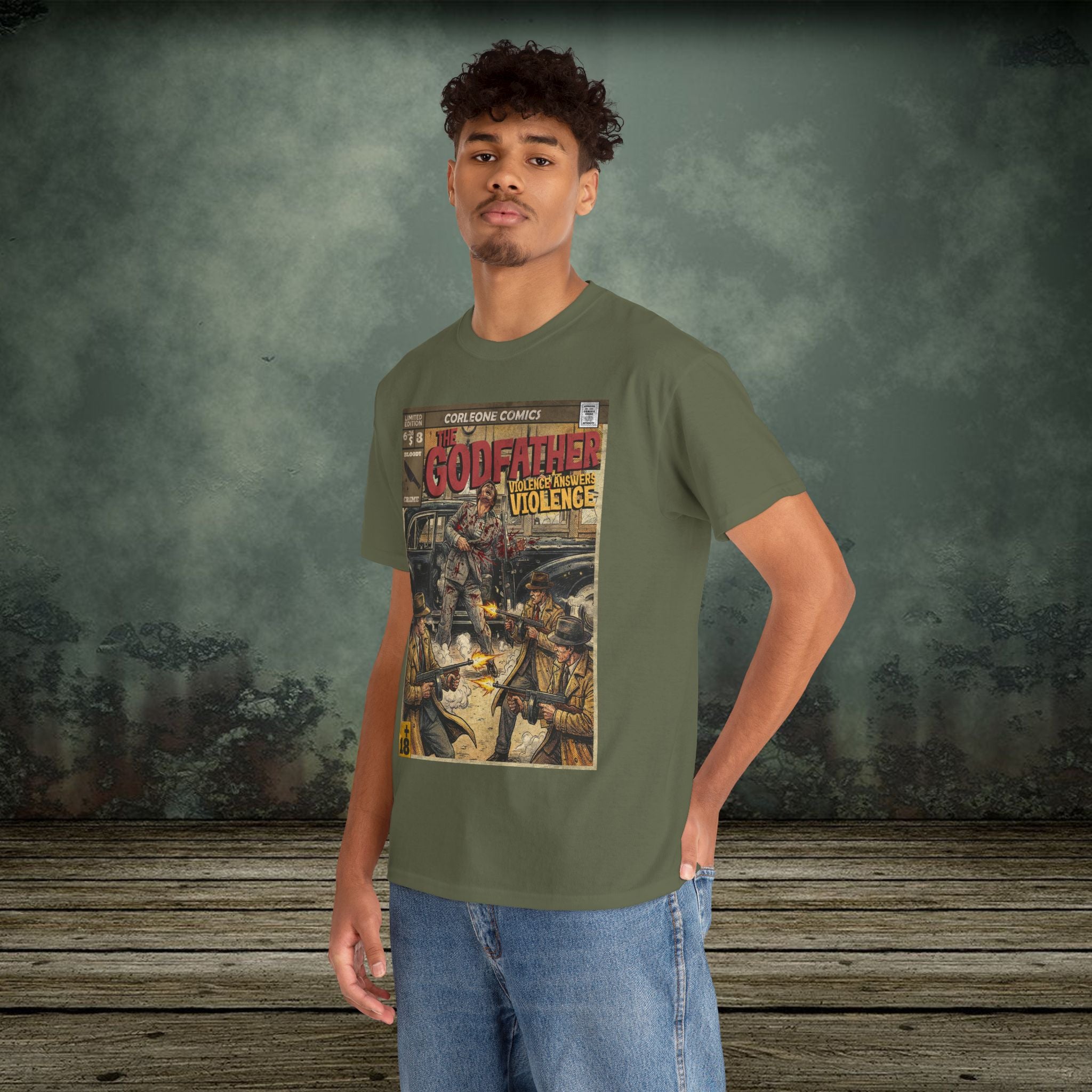 Violence Answers Violence Classic Movie Vintage  T-Shirt