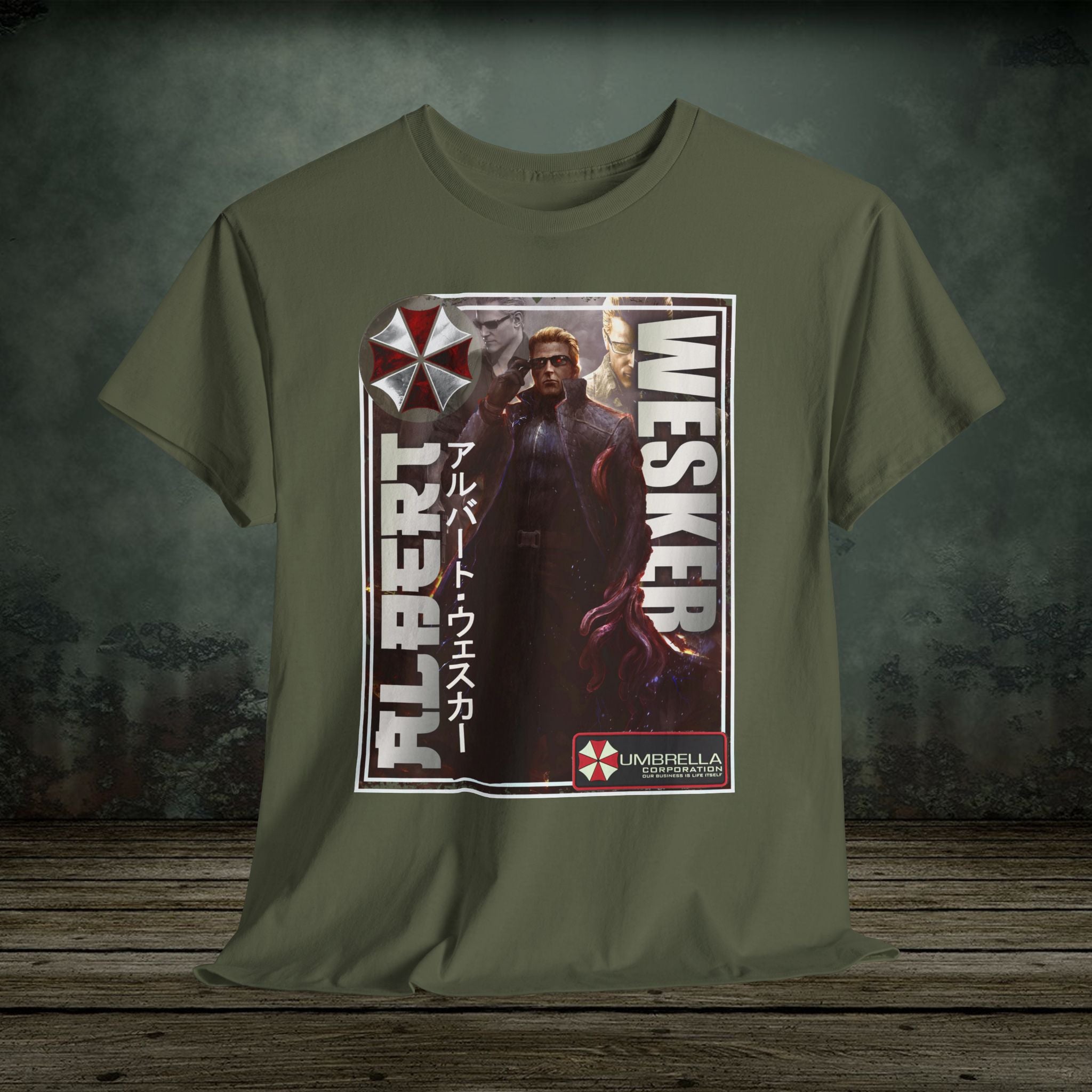 Albert Wesker - Vintage Retro Gaming T-Shirt - SukiPrime
