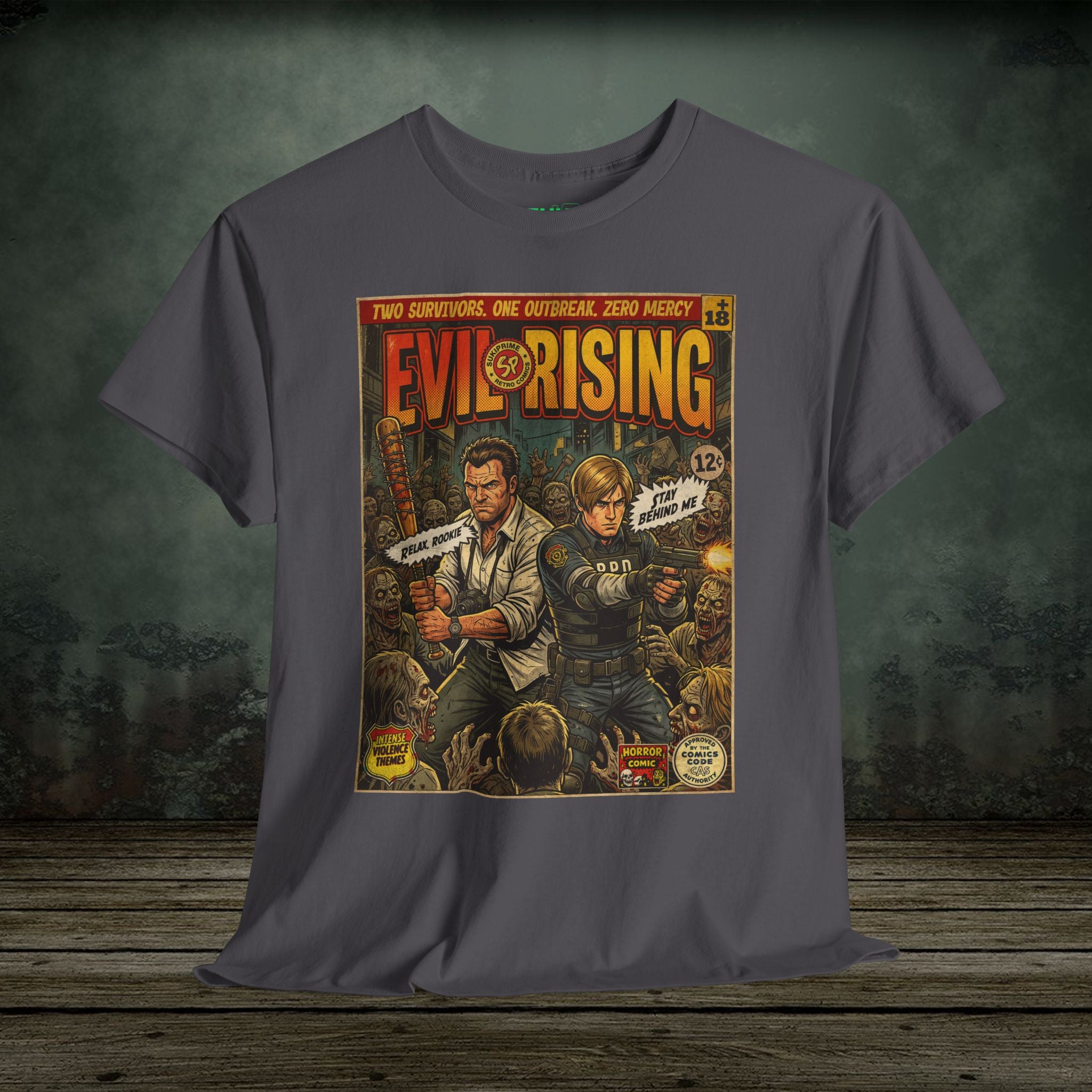 Evil Rising | Vintage Retro Gaming T-Shirt